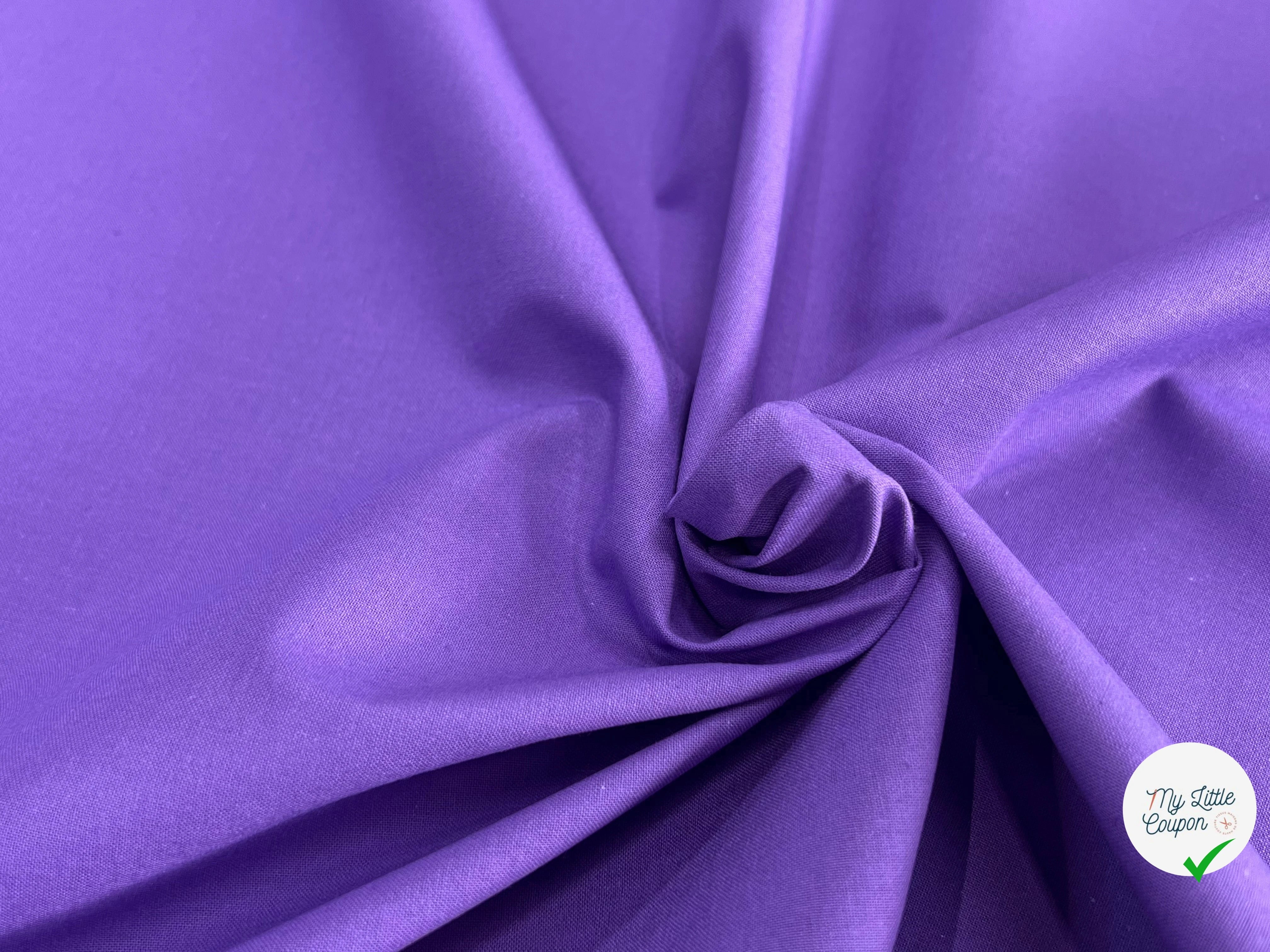 COTON CRETONNE JEKYLL VIOLET 351 - My Little Coupon
