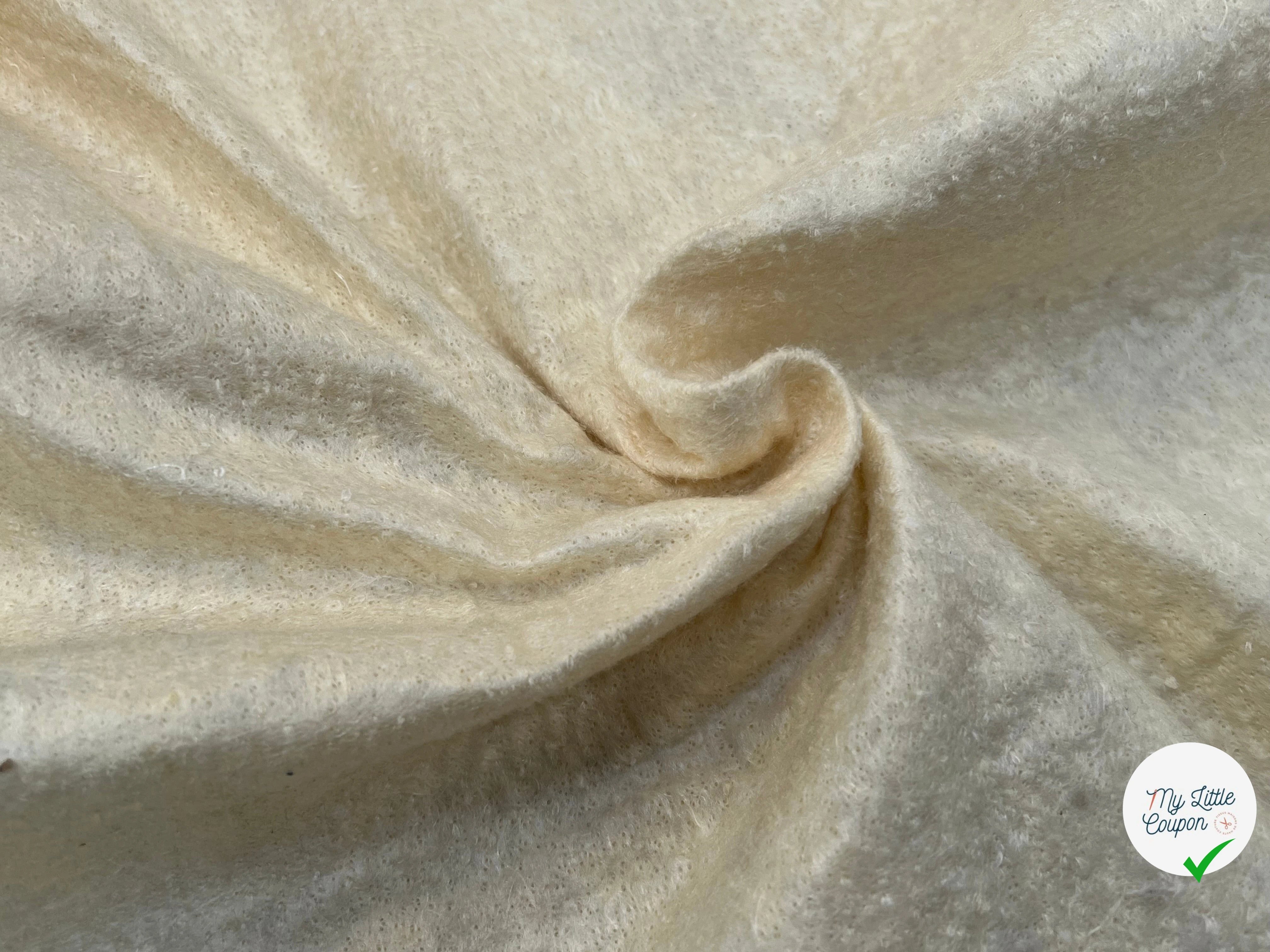 COTON DENIM PRESTIGE BEIGE SAND 100% COTON - My Little Coupon