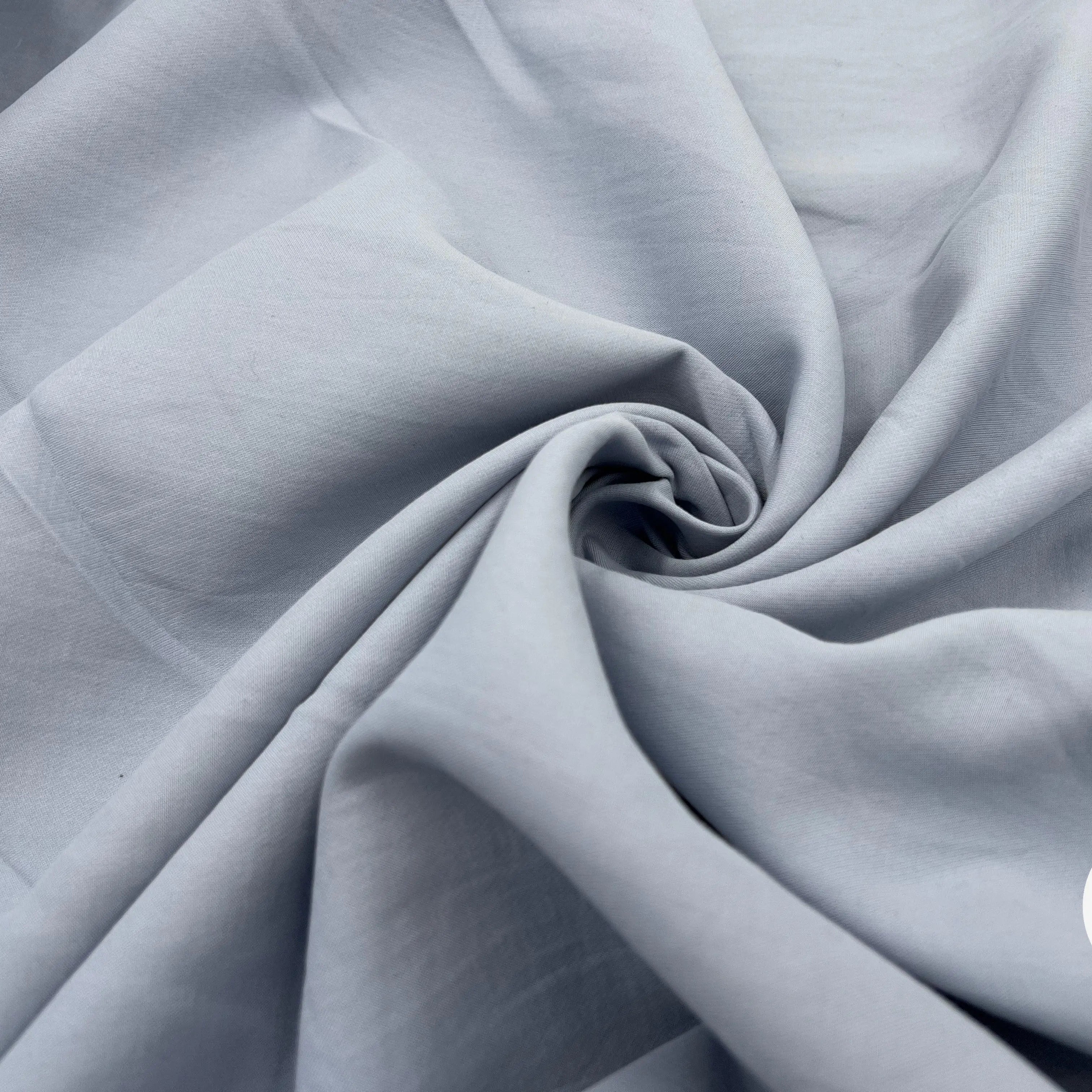 COTON DOUBLE ÉTOFFE WASHED BLEU CIEL - My Little Coupon - tissu - coudre