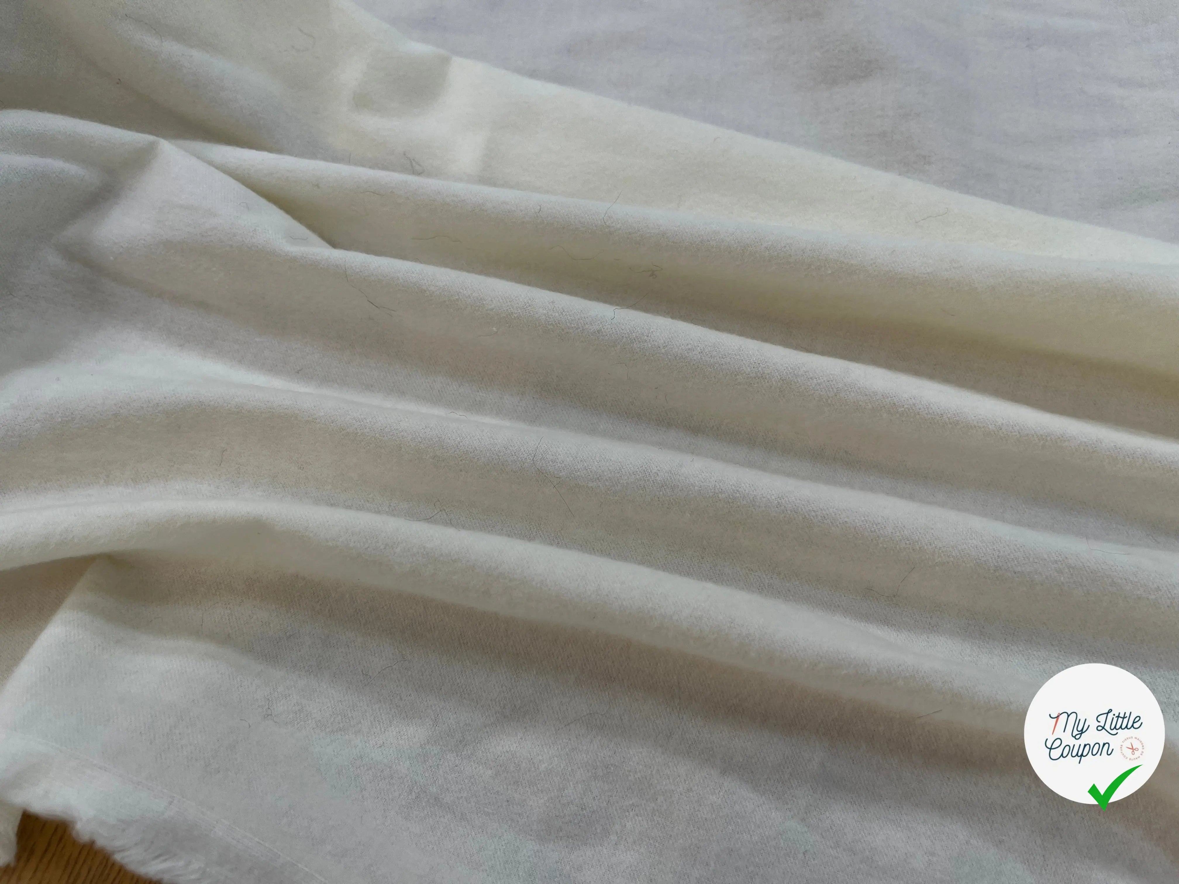 COTON DUVETEUX BLANC CASSÉ - My Little Coupon