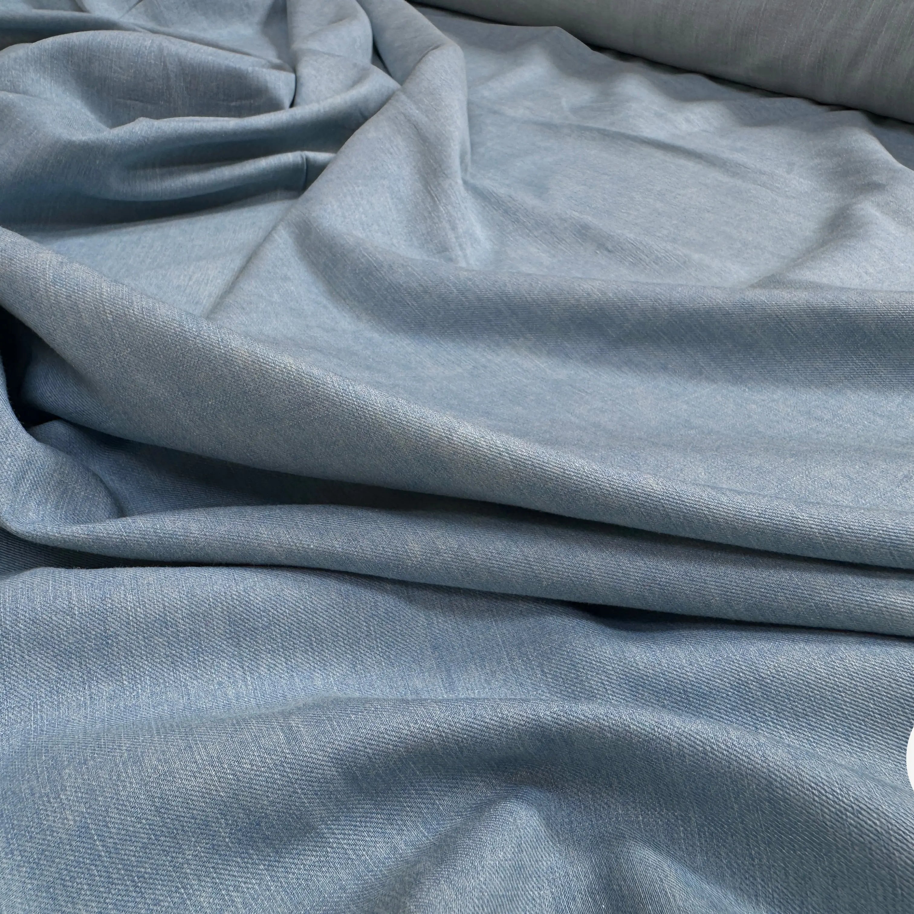 COTON DUVETEUX STONE JAVELISE INDIGO - My Little Coupon