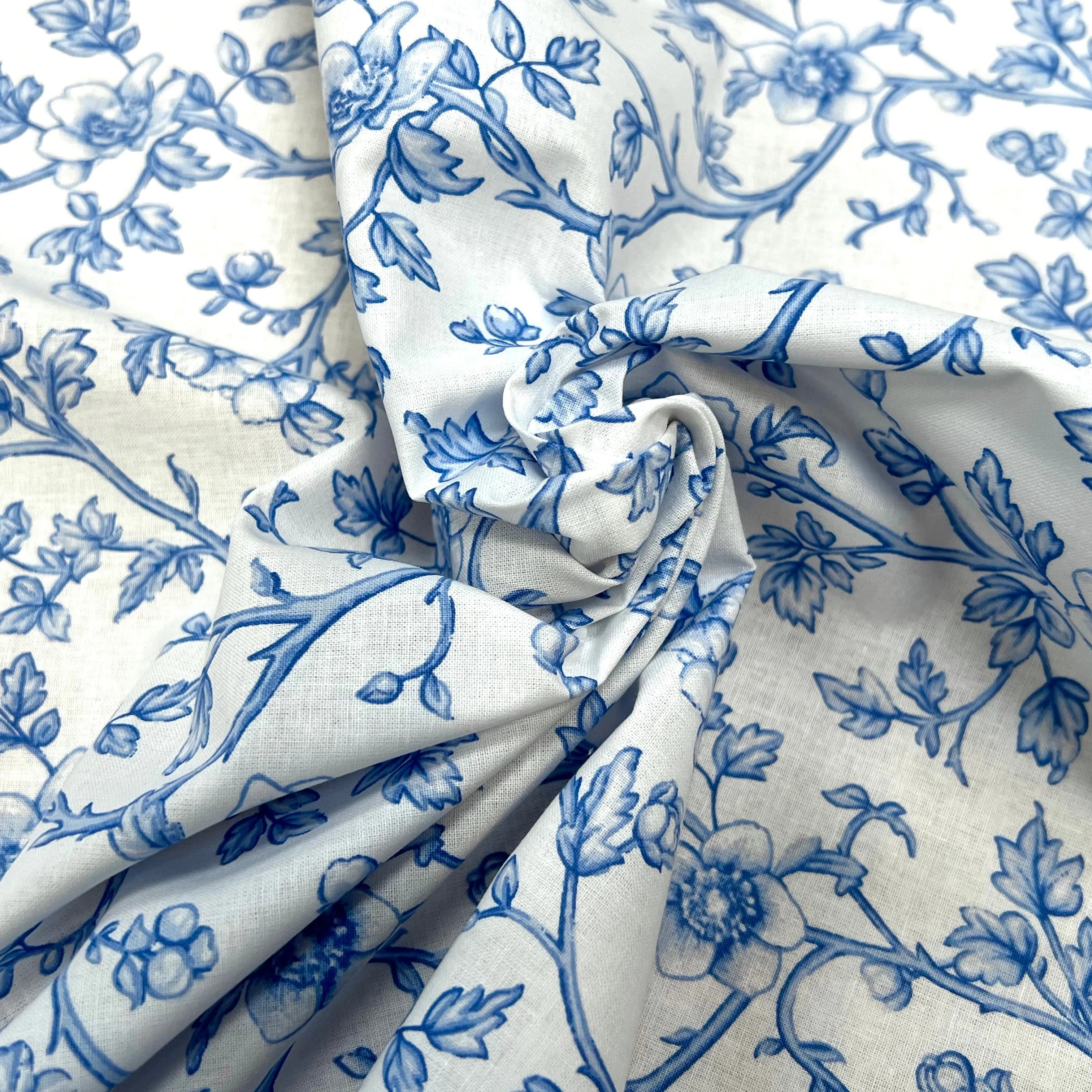 COTON ELISABETH BLEU 150 CM - My Little Coupon