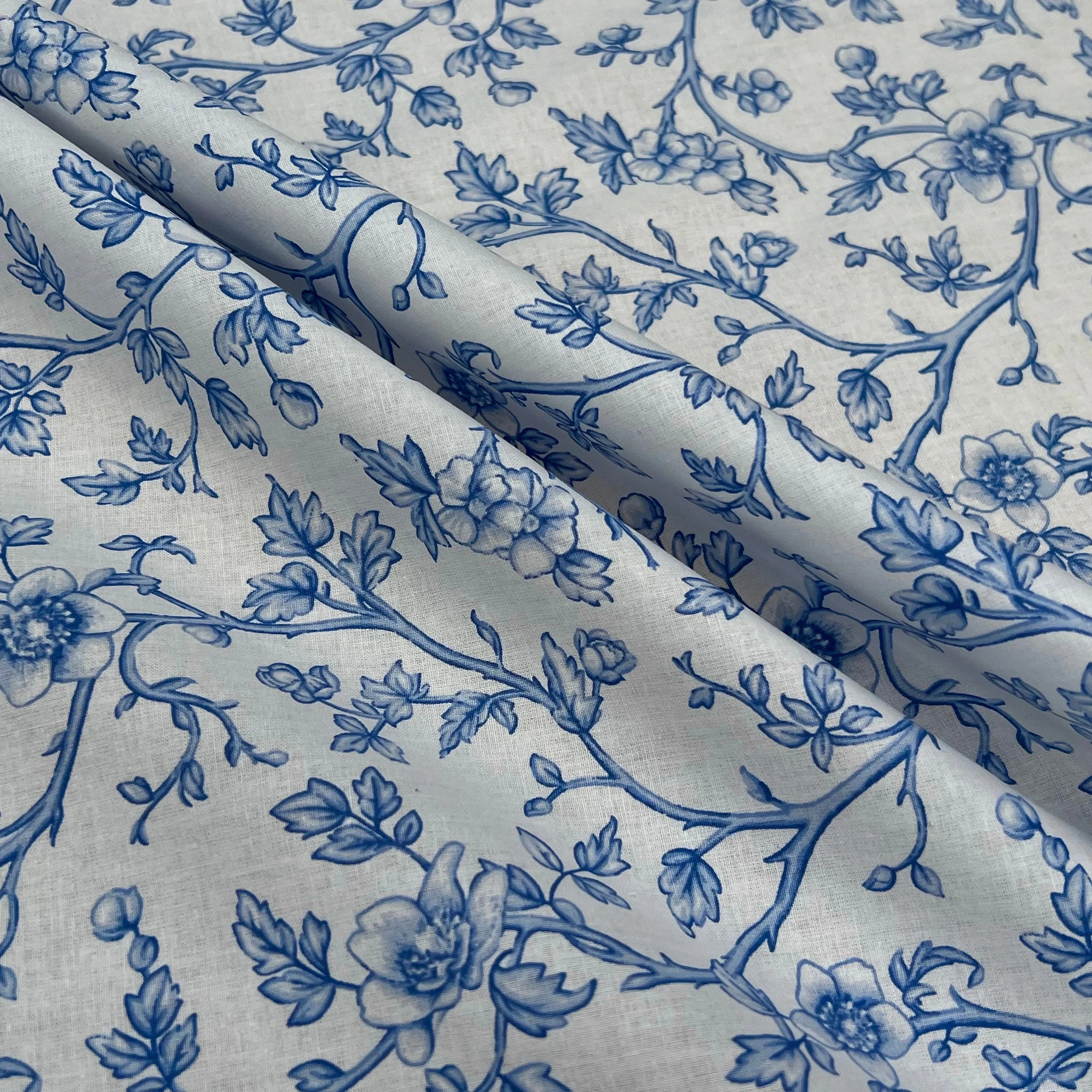 COTON ELISABETH BLEU 150 CM - My Little Coupon