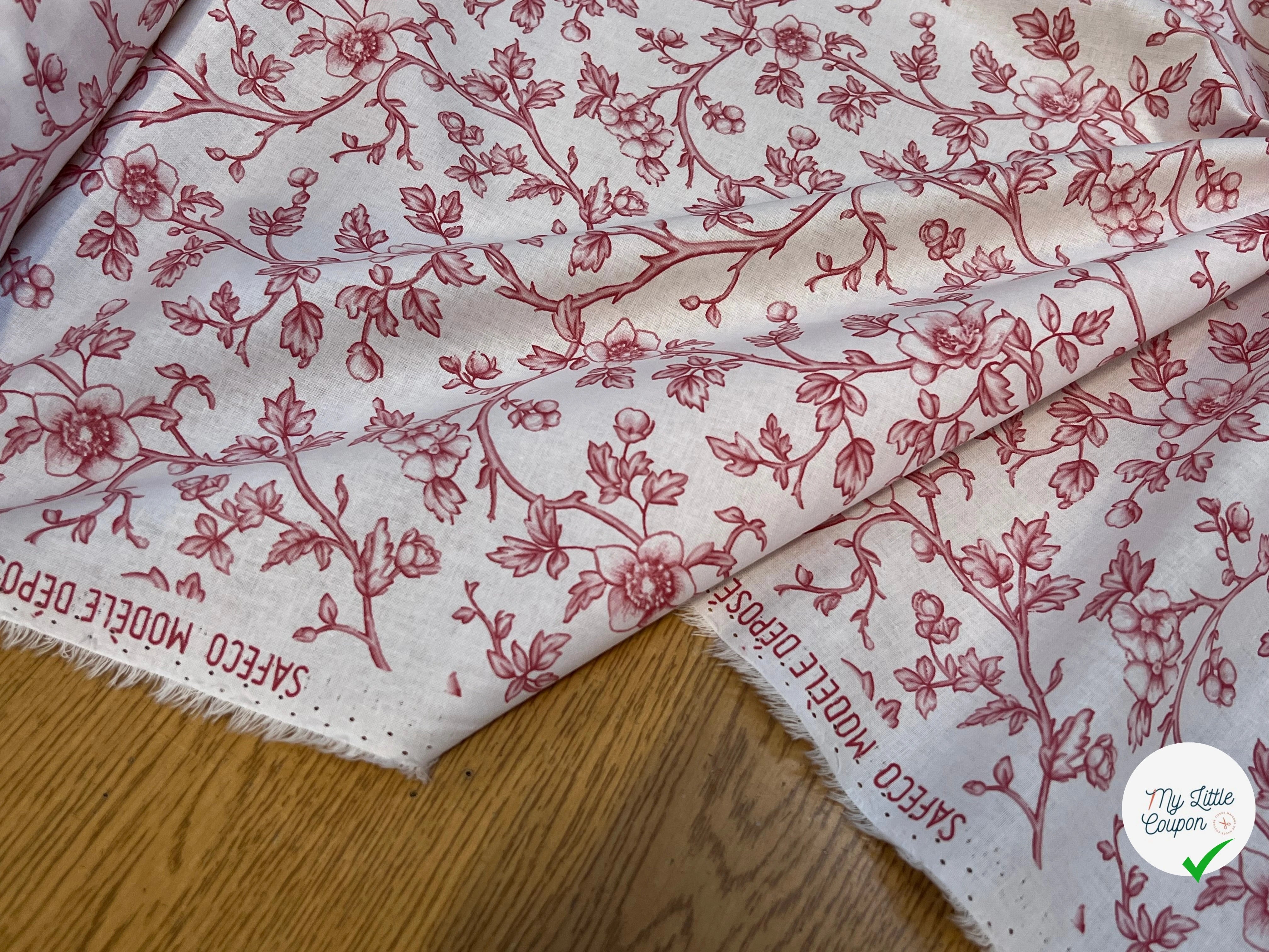 COTON ELISABETH ROUGE - My Little Coupon