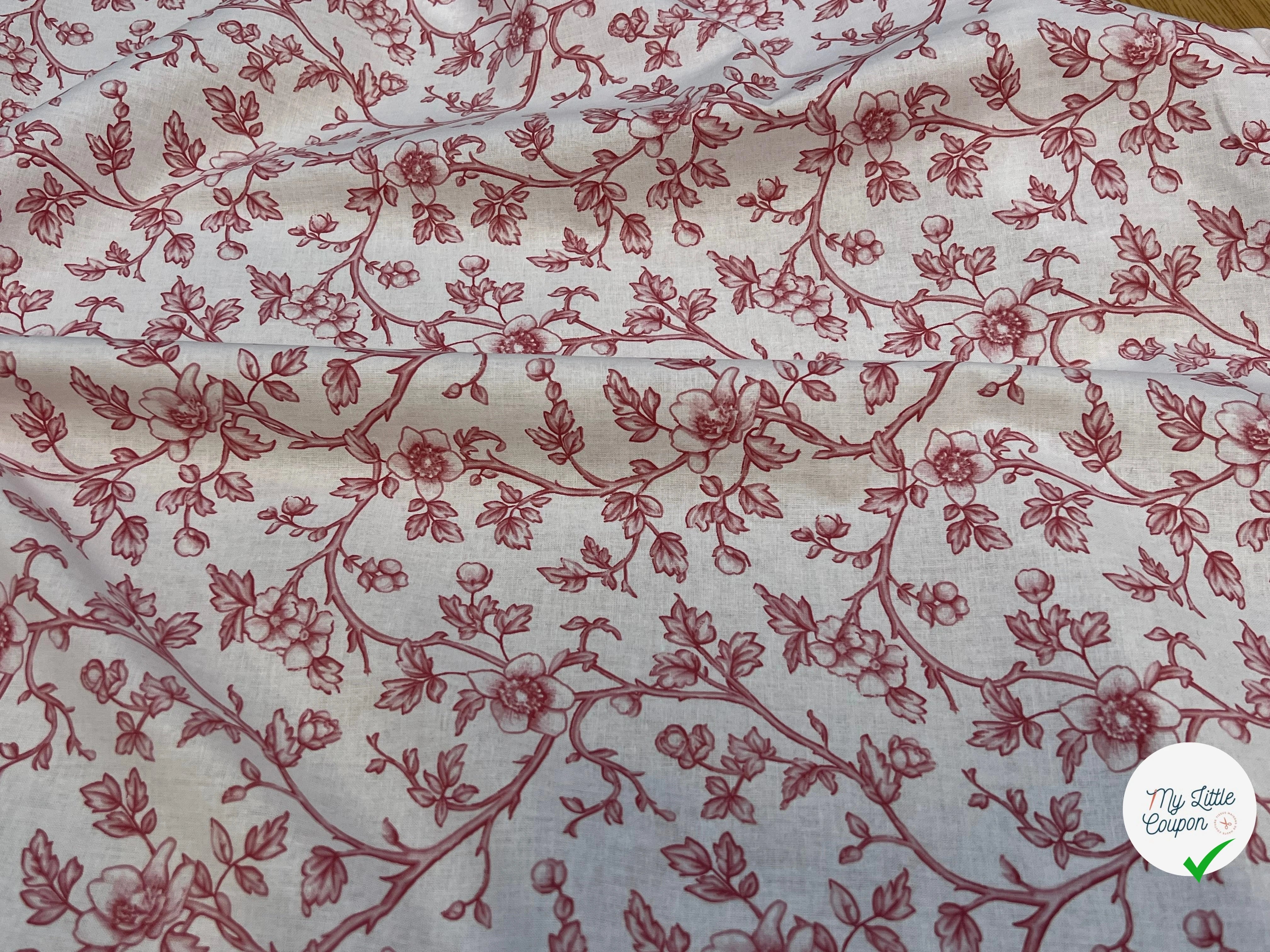 COTON ELISABETH ROUGE - My Little Coupon