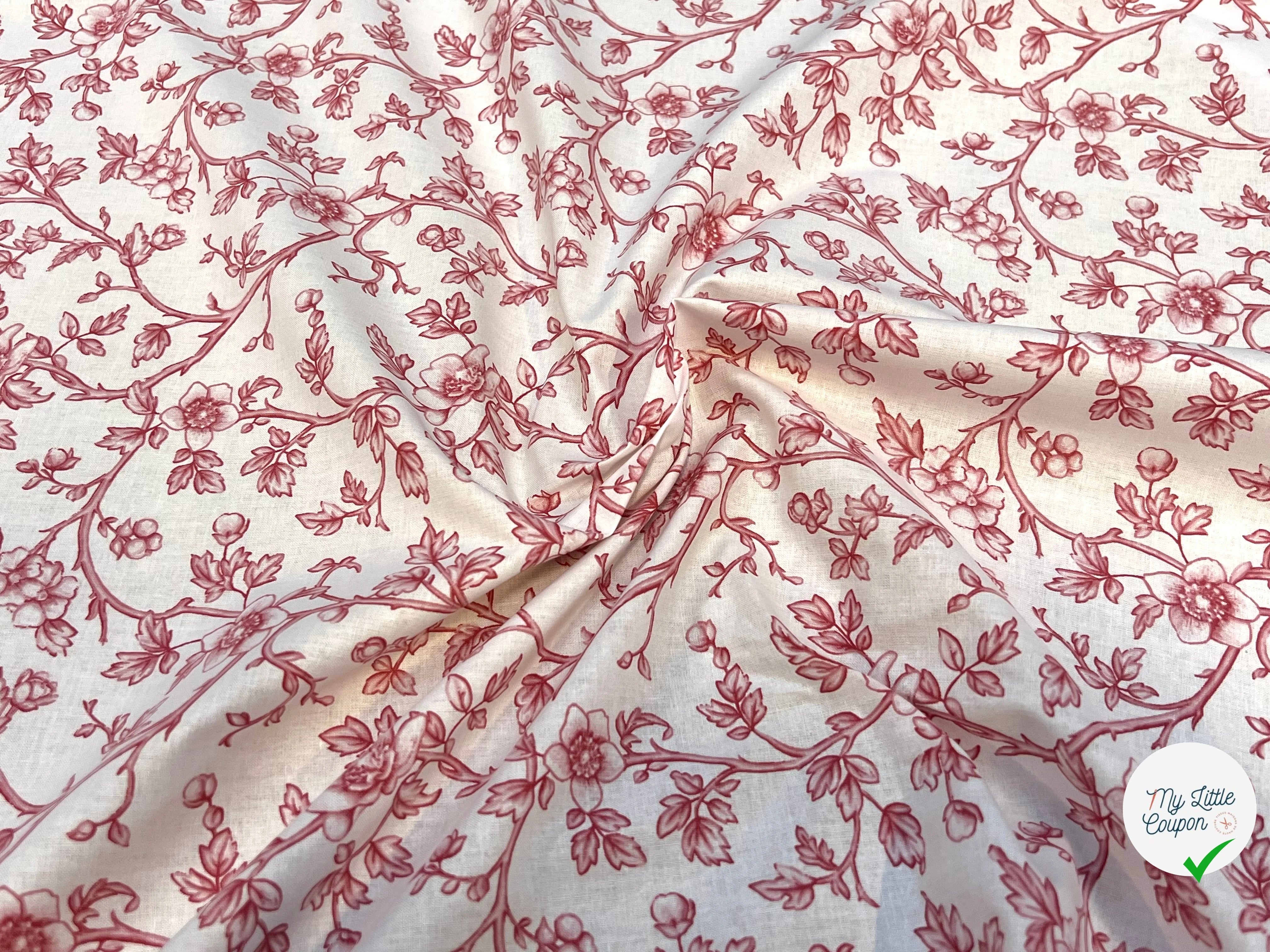 COTON ELISABETH ROUGE - My Little Coupon