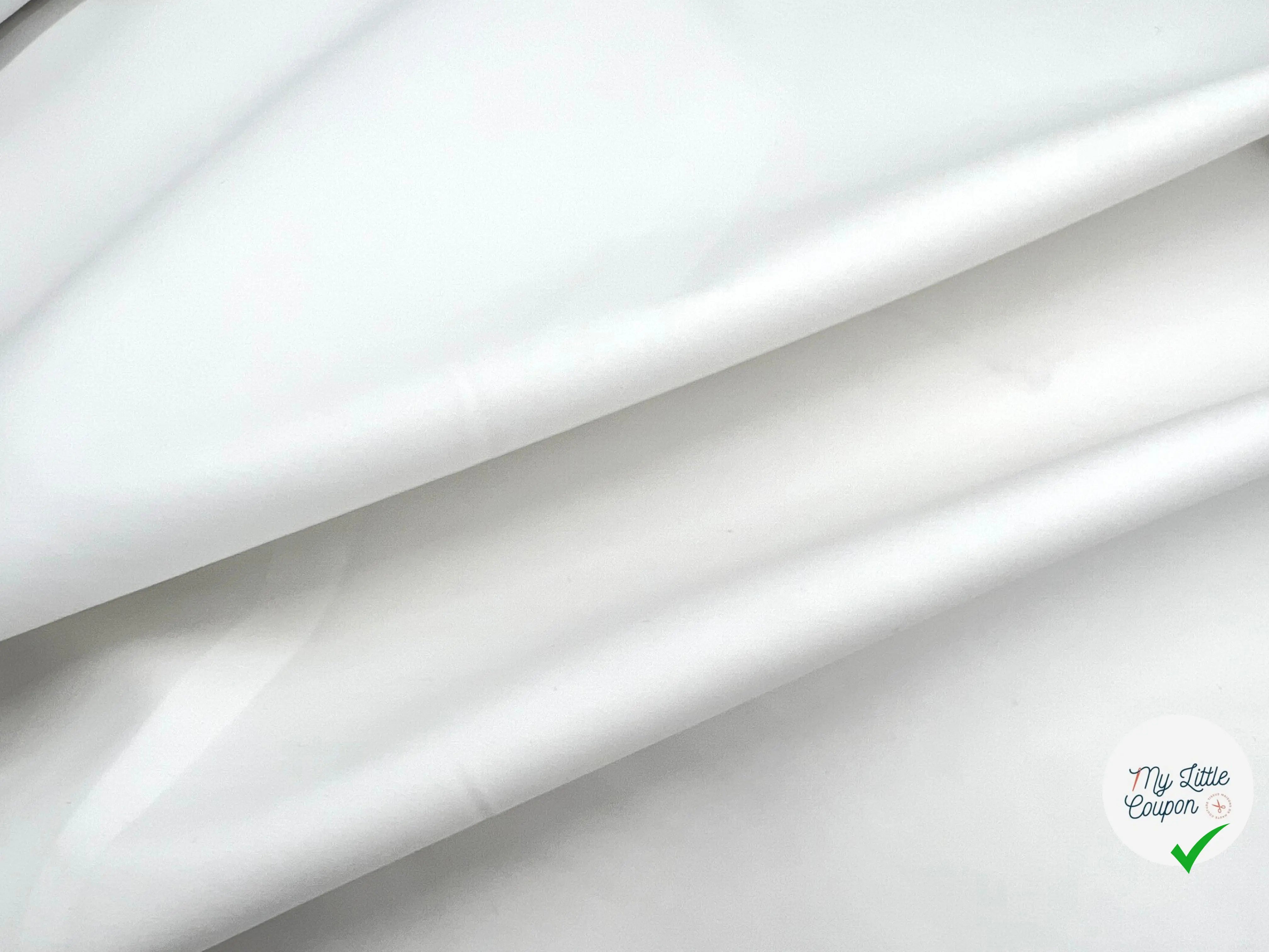 COTON ENDUIT BLANC - My Little Coupon - tissu - coudre