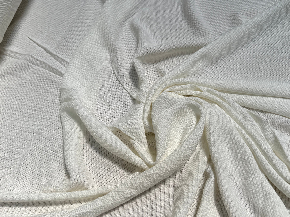 COTON ESPRIT PIQUÉ RESPIRANT BLANC - My Little Coupon