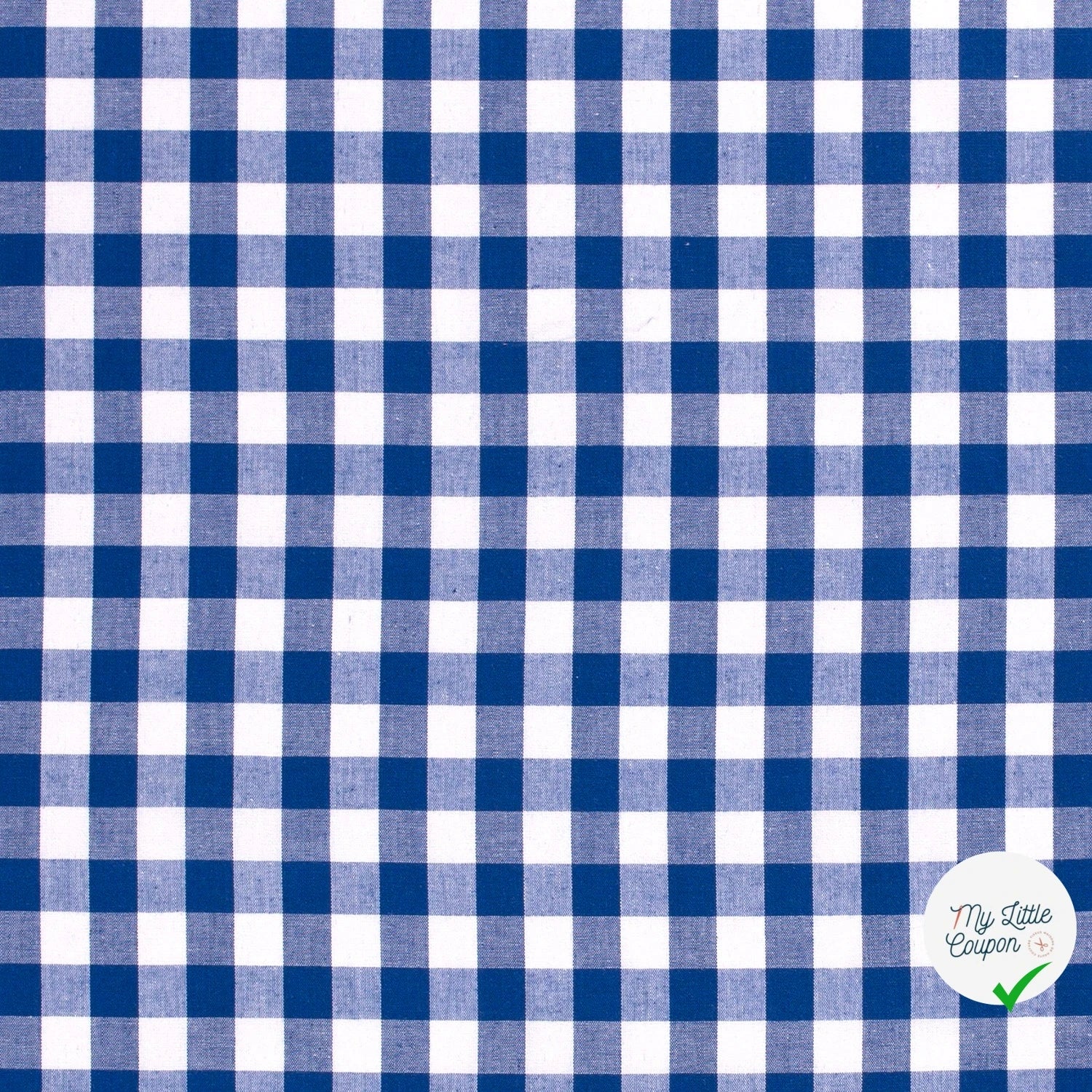 COTON FIL TEINT CARREAUX COBALT - My Little Coupon