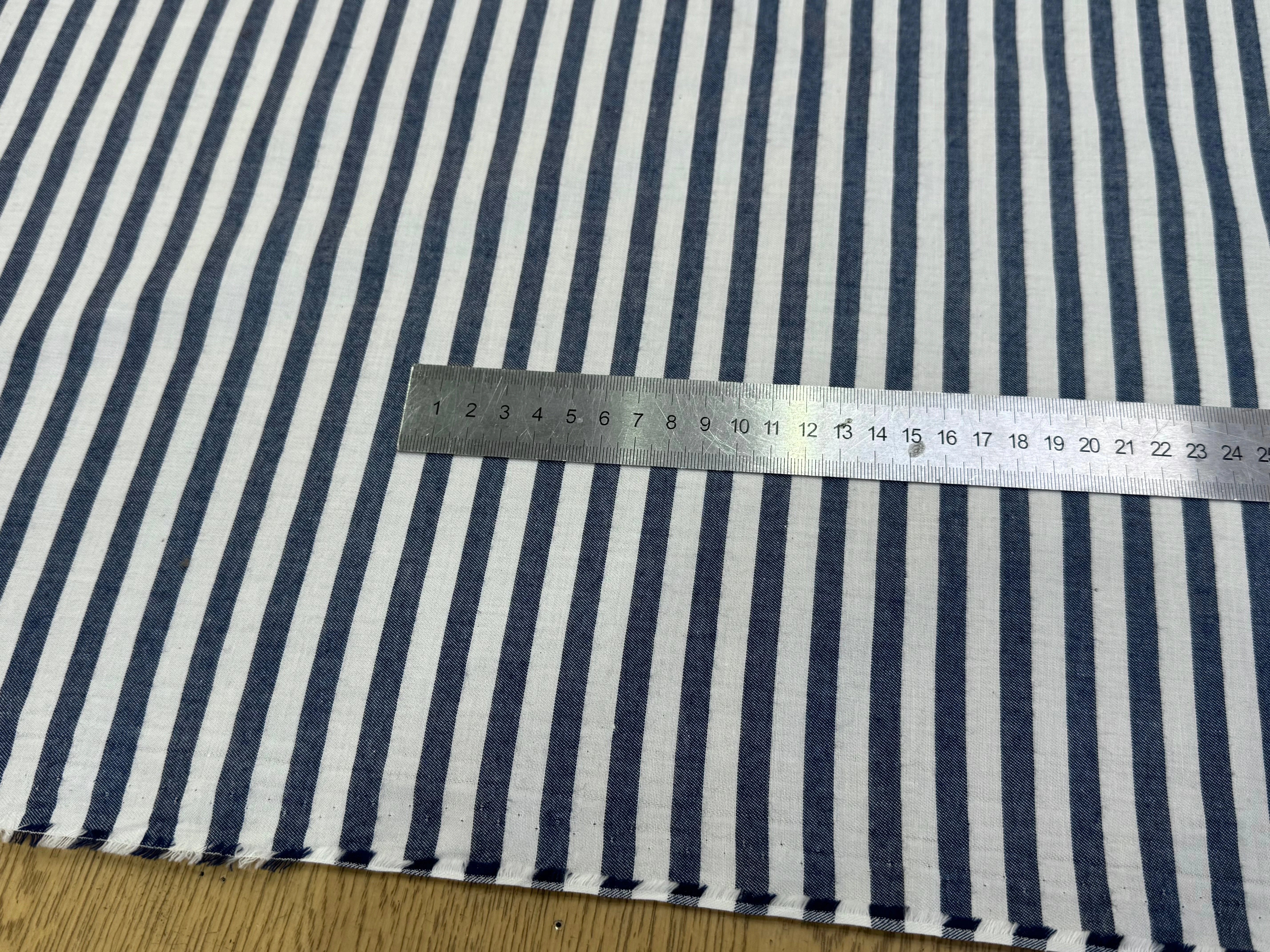COTON GROSSES RAYURES GRIS BLANC 80% CO - My Little Coupon