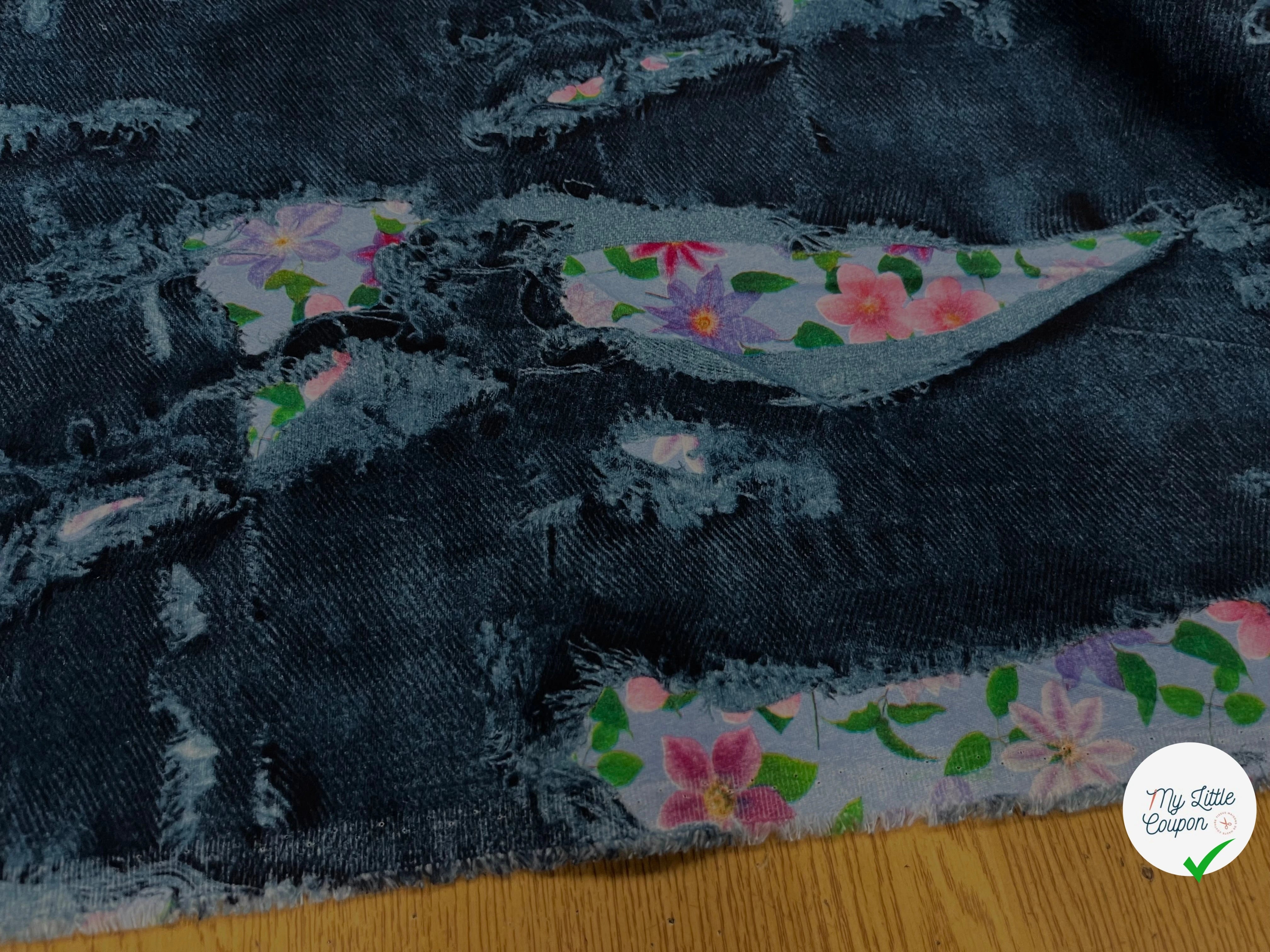 COTON GYN NUIT IMPRIMÉ FLEURS SOUPLE - My Little Coupon