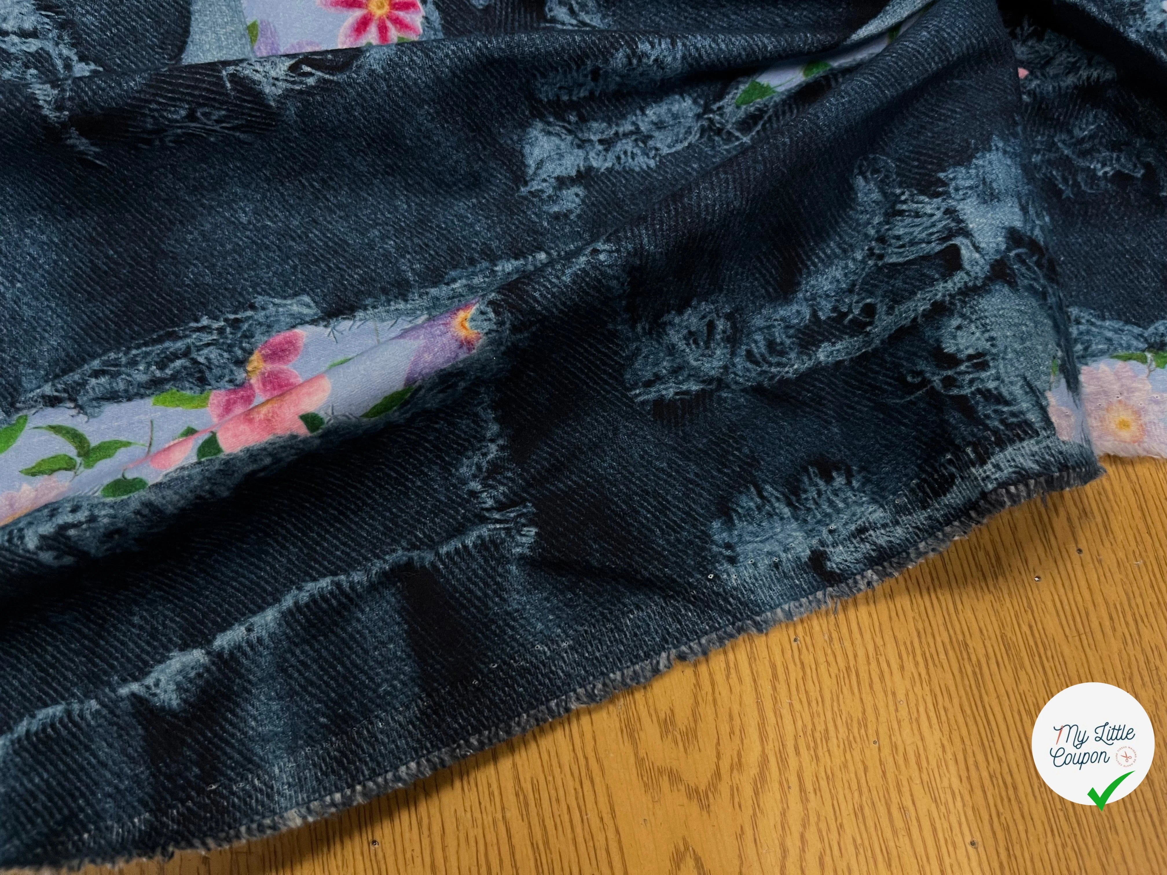 COTON GYN NUIT IMPRIMÉ FLEURS SOUPLE - My Little Coupon