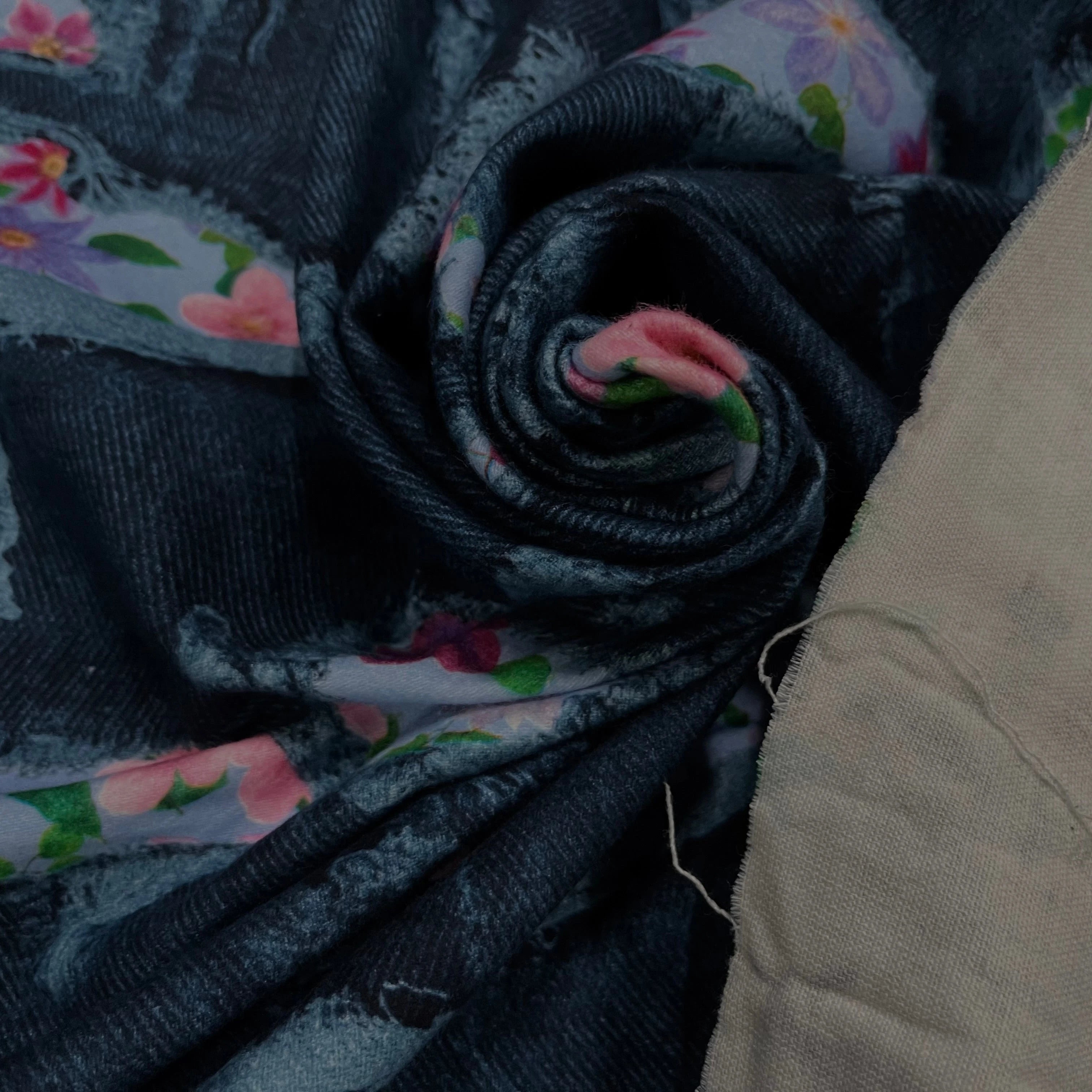 COTON GYN NUIT IMPRIMÉ FLEURS SOUPLE - My Little Coupon