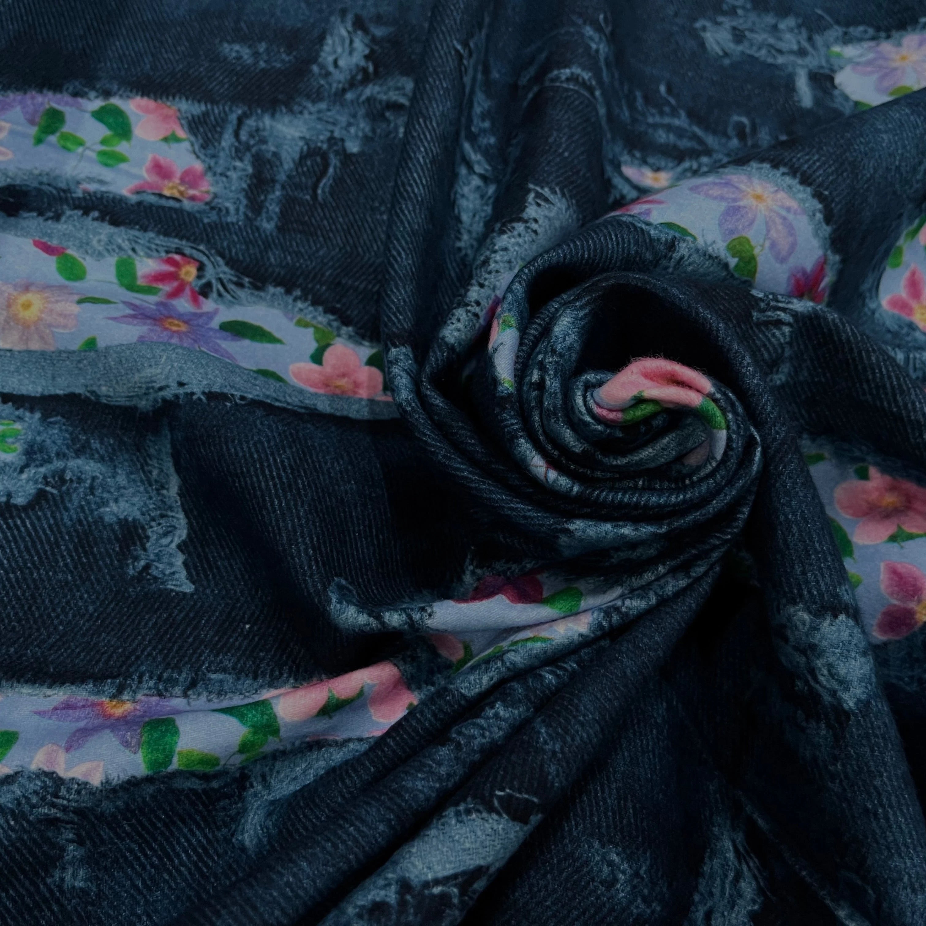 COTON GYN NUIT IMPRIMÉ FLEURS SOUPLE - My Little Coupon