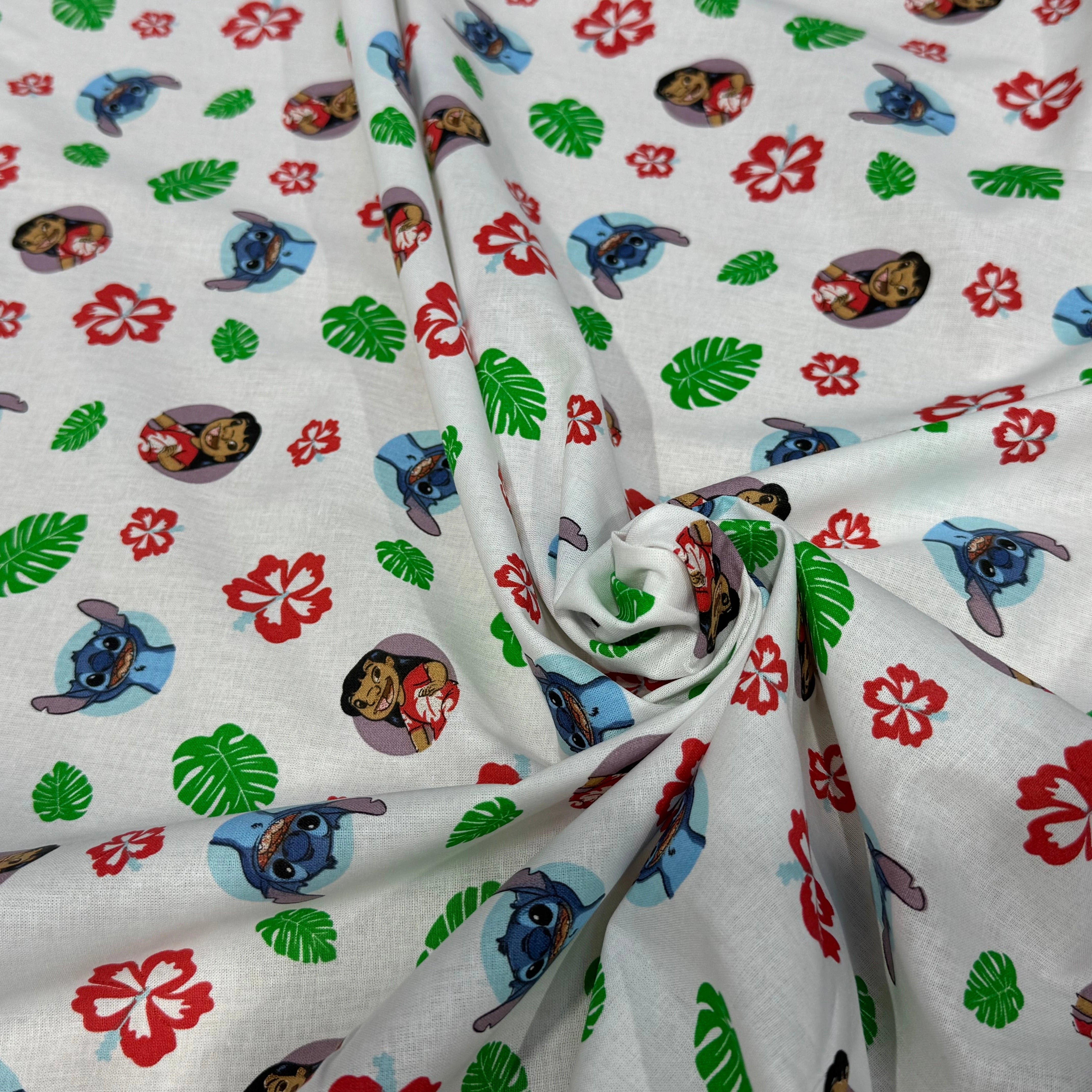 COTON IMPRIMÉ LILO & STITCH TOGETHER - My Little Coupon