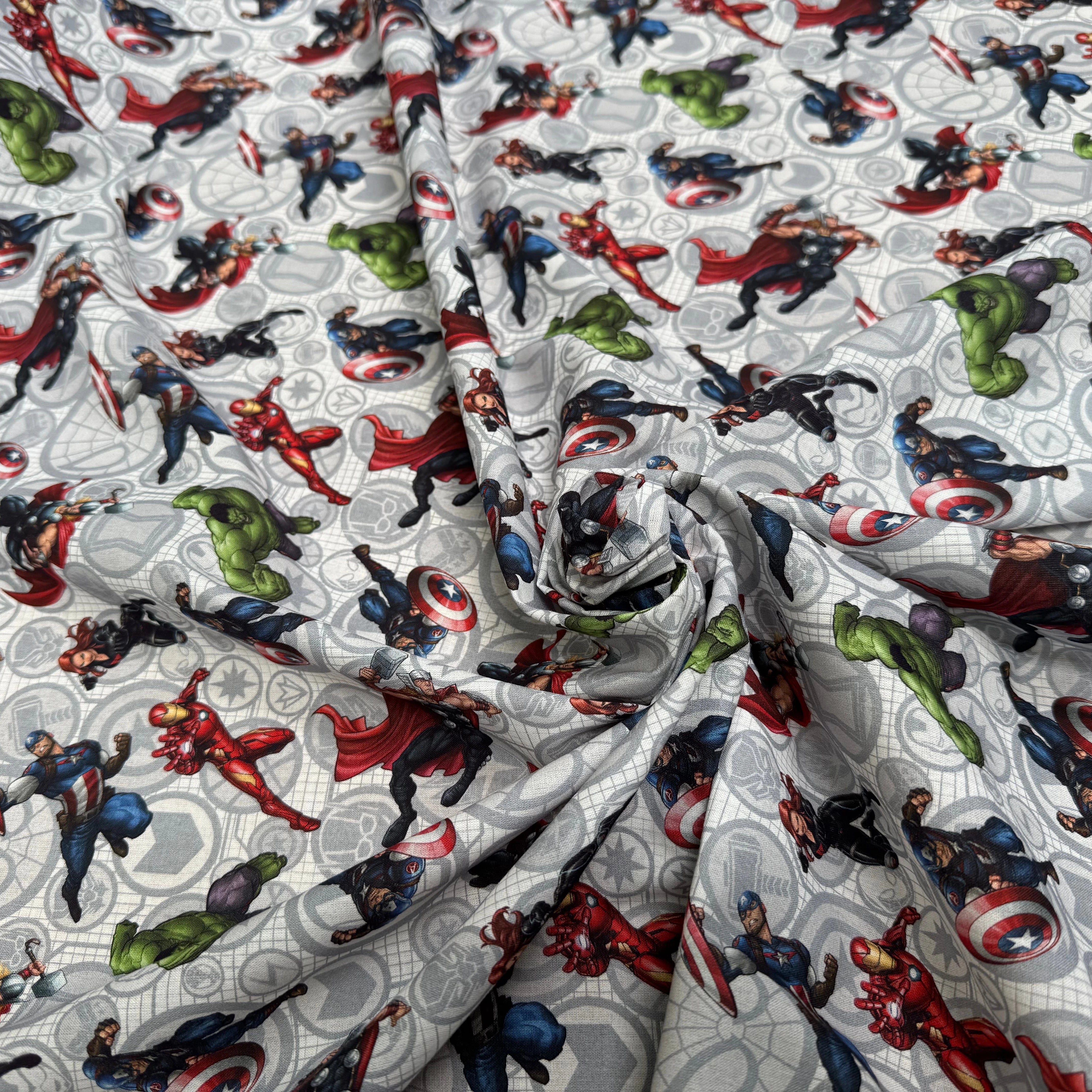 COTON IMPRIMÉ MARVELMANIA A6 - My Little Coupon