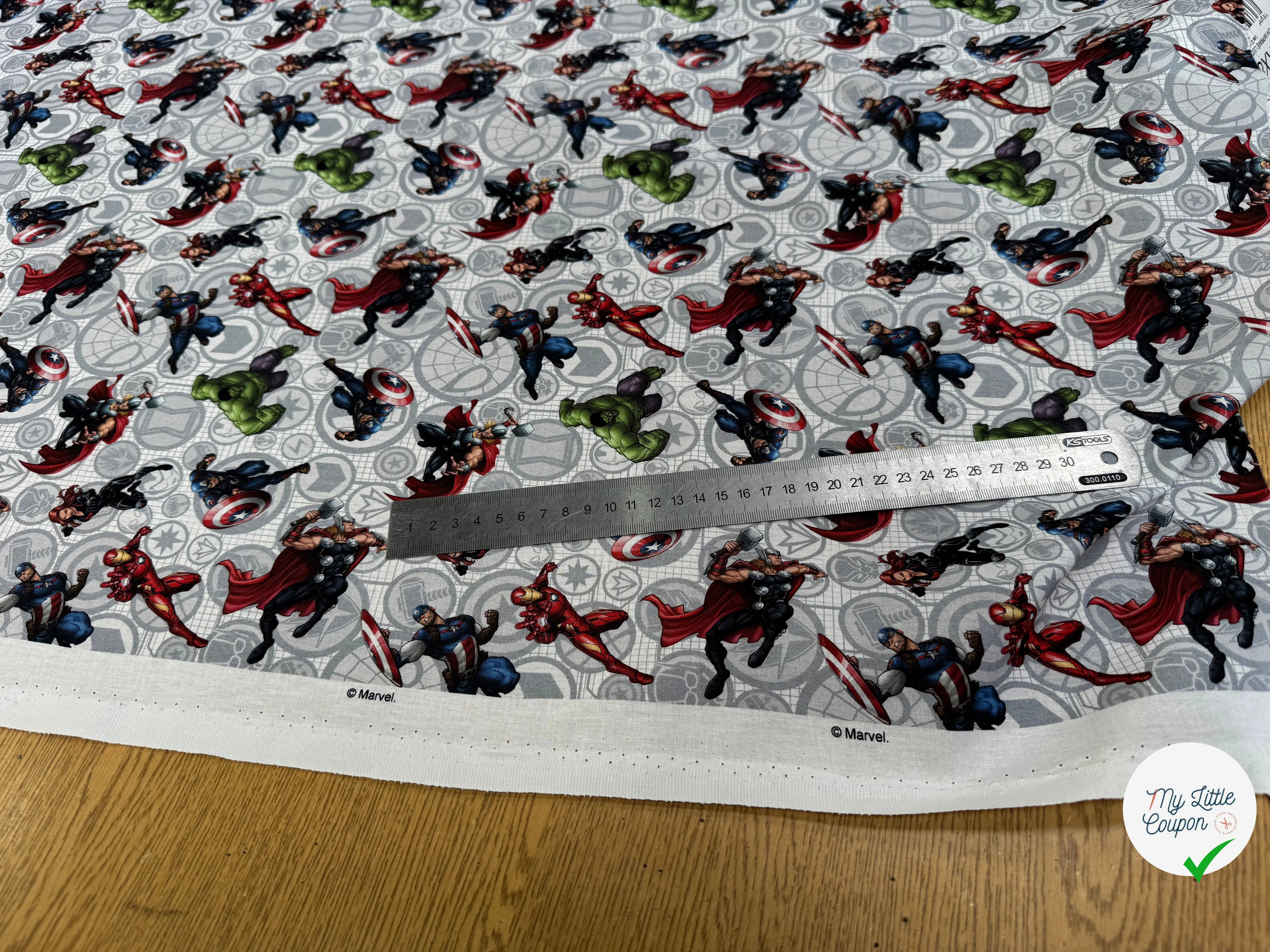 COTON IMPRIMÉ MARVELMANIA A6 - My Little Coupon