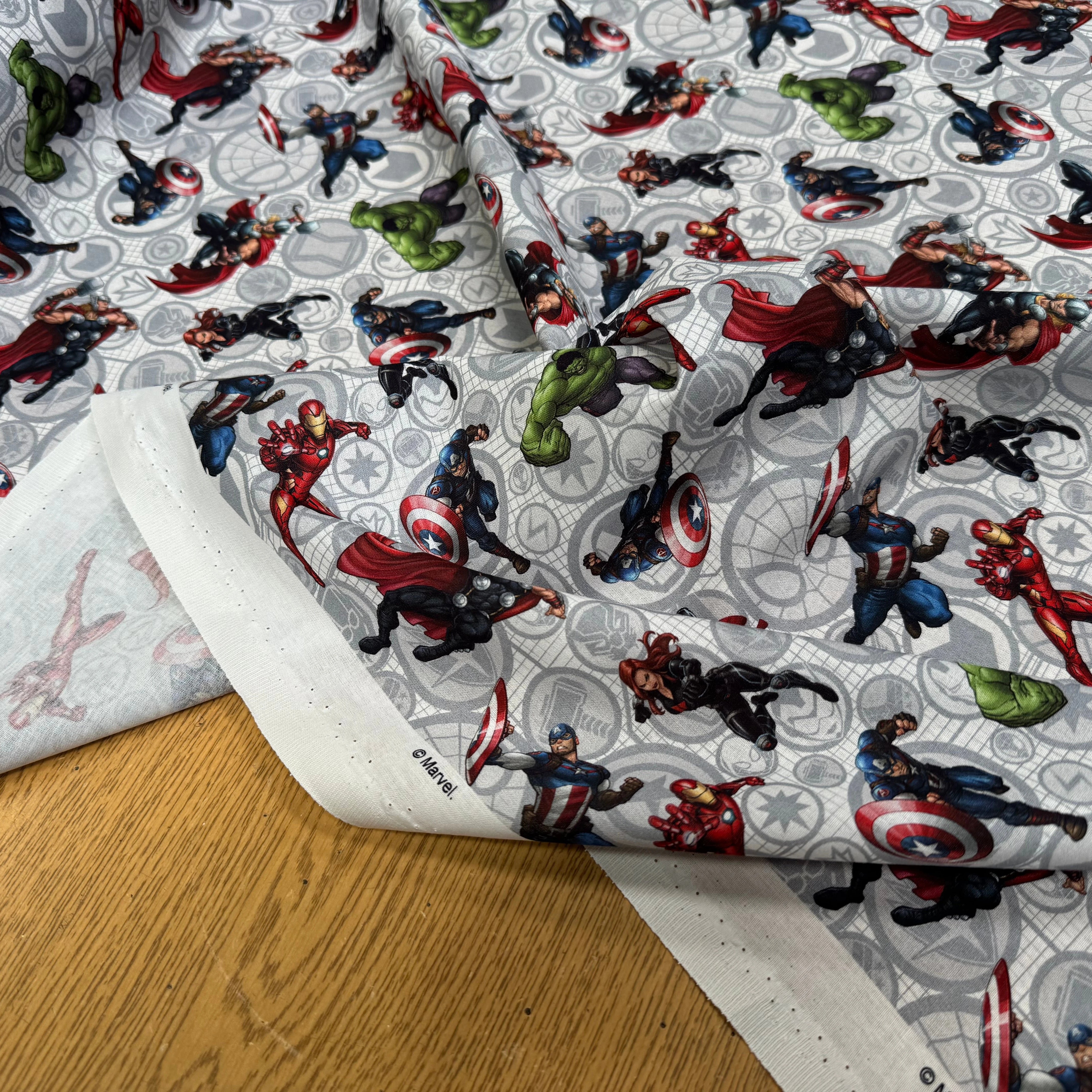 COTON IMPRIMÉ MARVELMANIA A6 - My Little Coupon