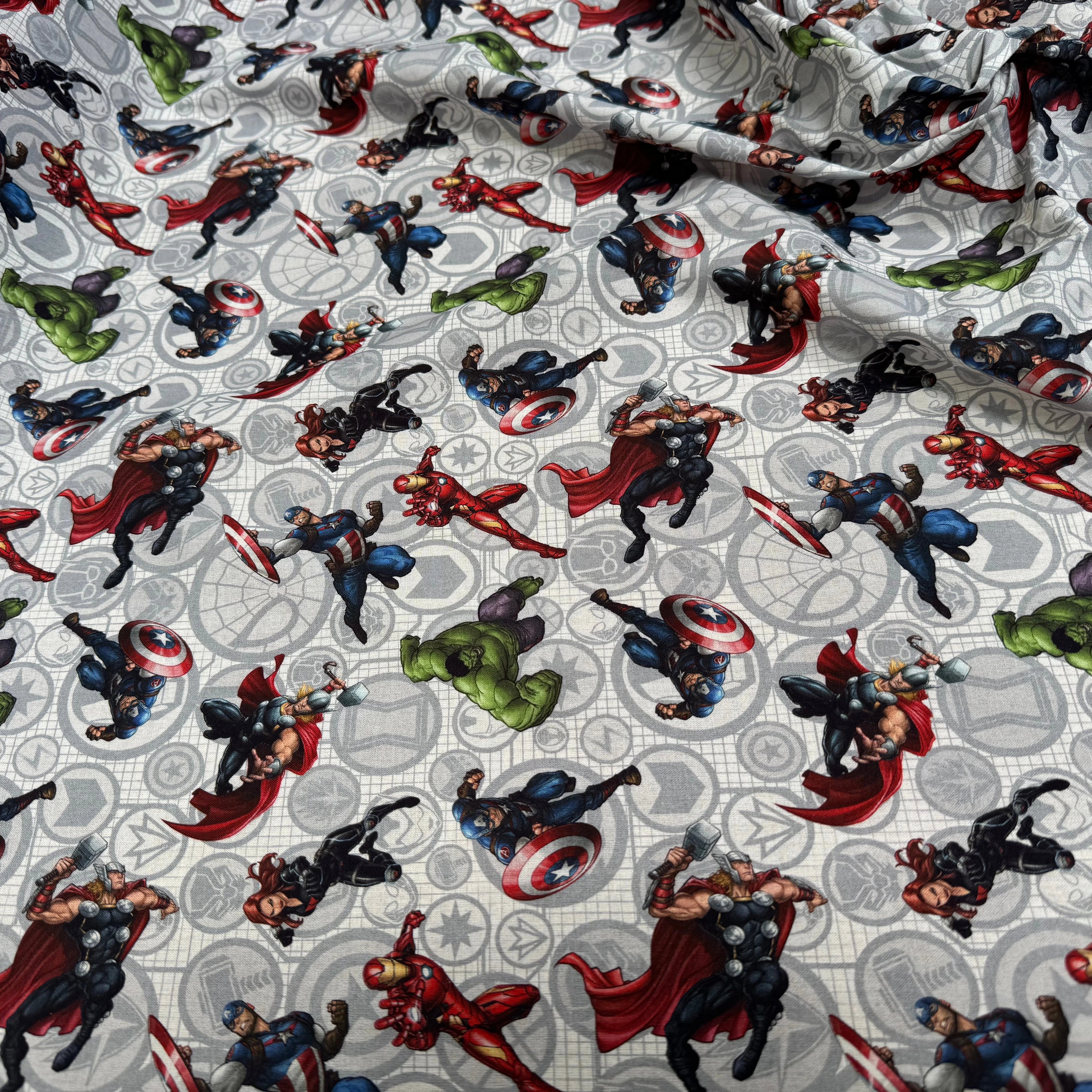 COTON IMPRIMÉ MARVELMANIA A6 - My Little Coupon