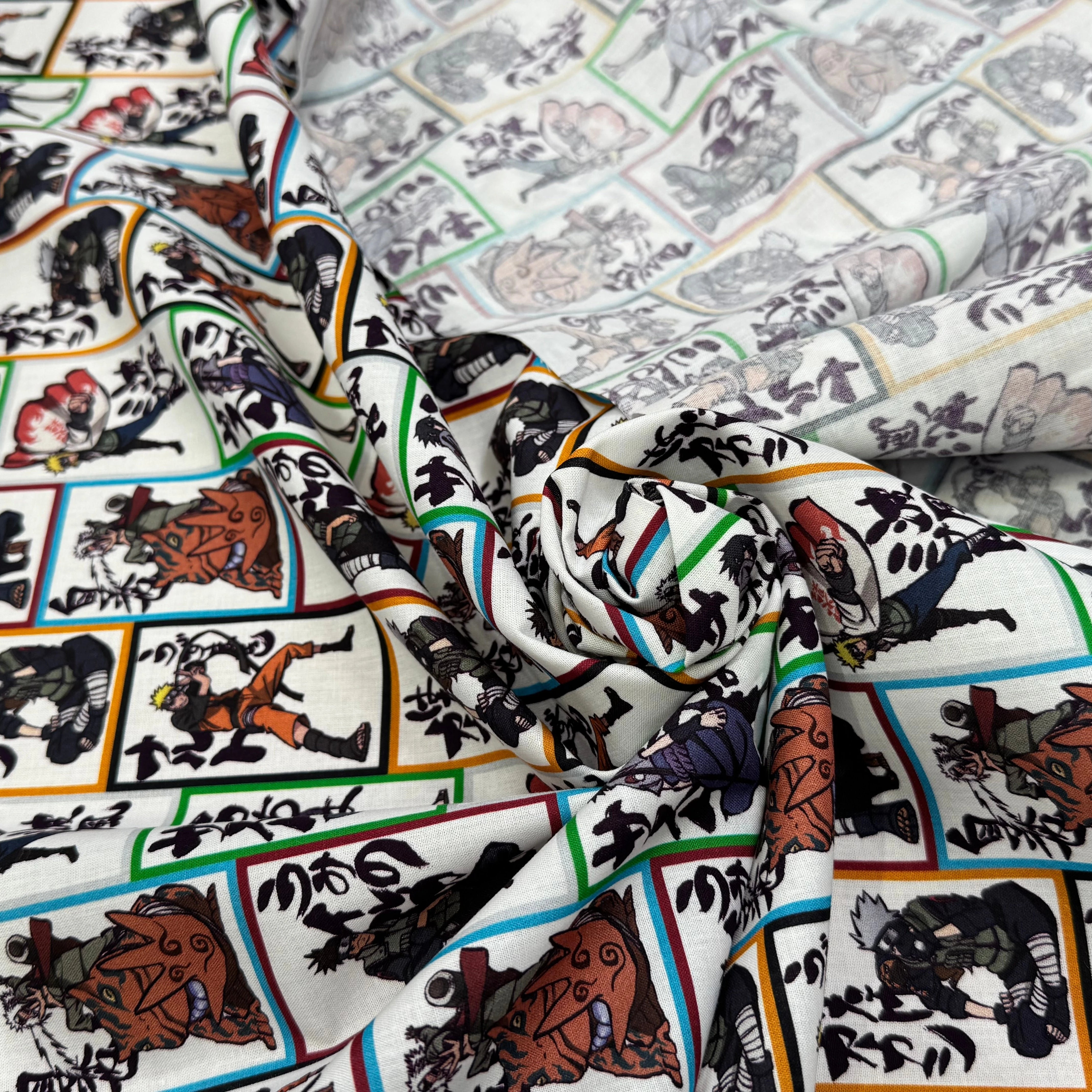 COTON IMPRIMÉ NA VISUELS NARUTO B50 - My Little Coupon