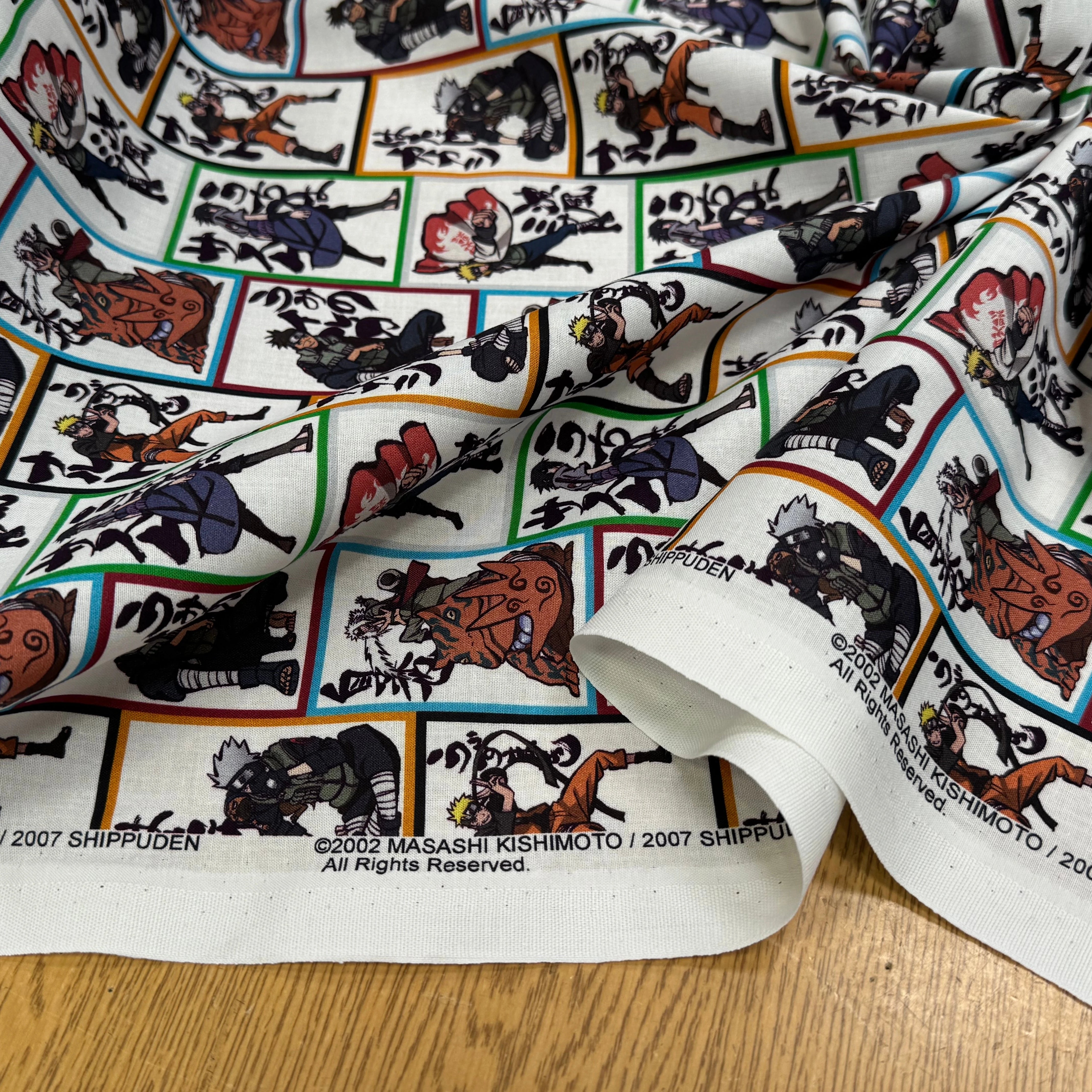 COTON IMPRIMÉ NA VISUELS NARUTO B50 - My Little Coupon