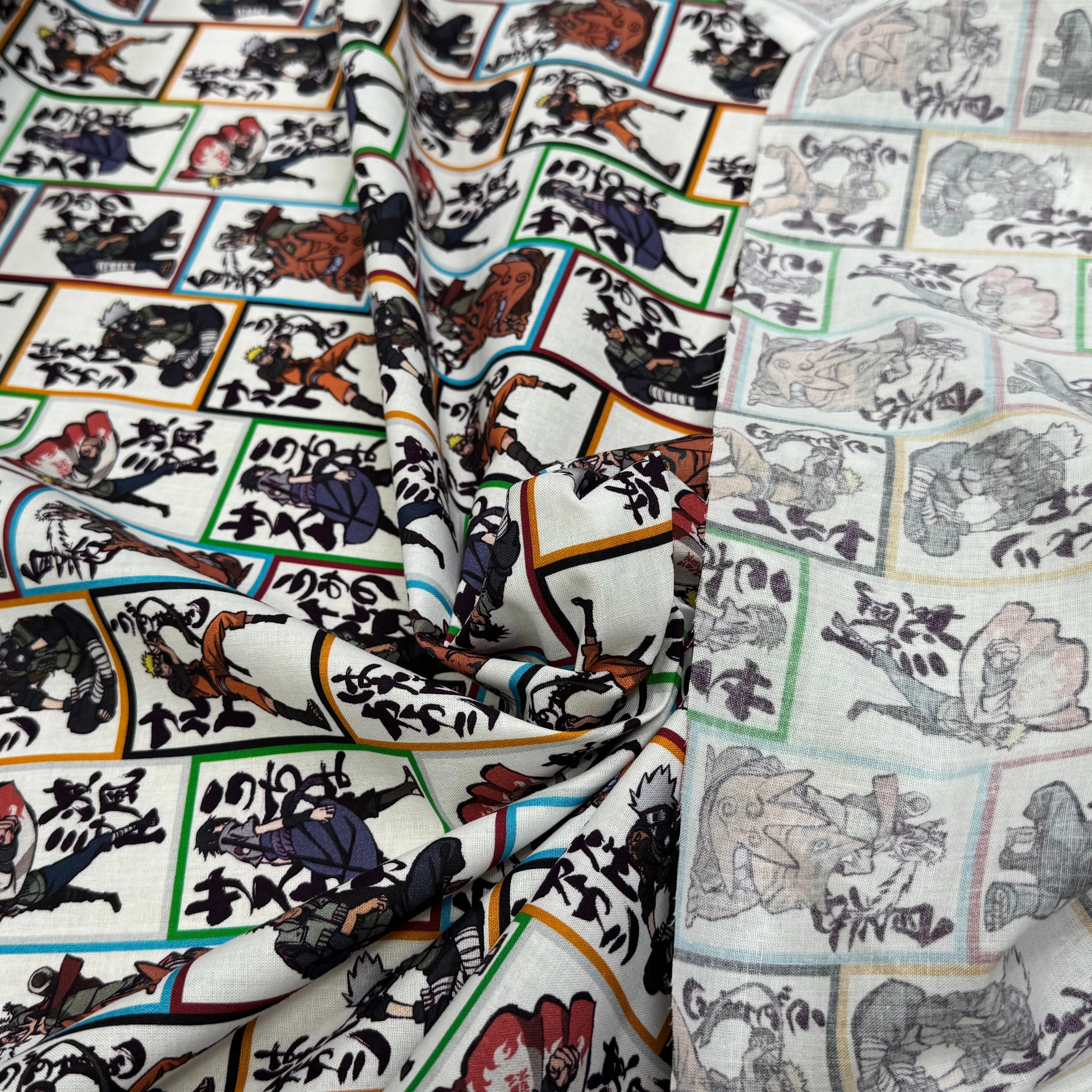 COTON IMPRIMÉ NA VISUELS NARUTO B50 - My Little Coupon