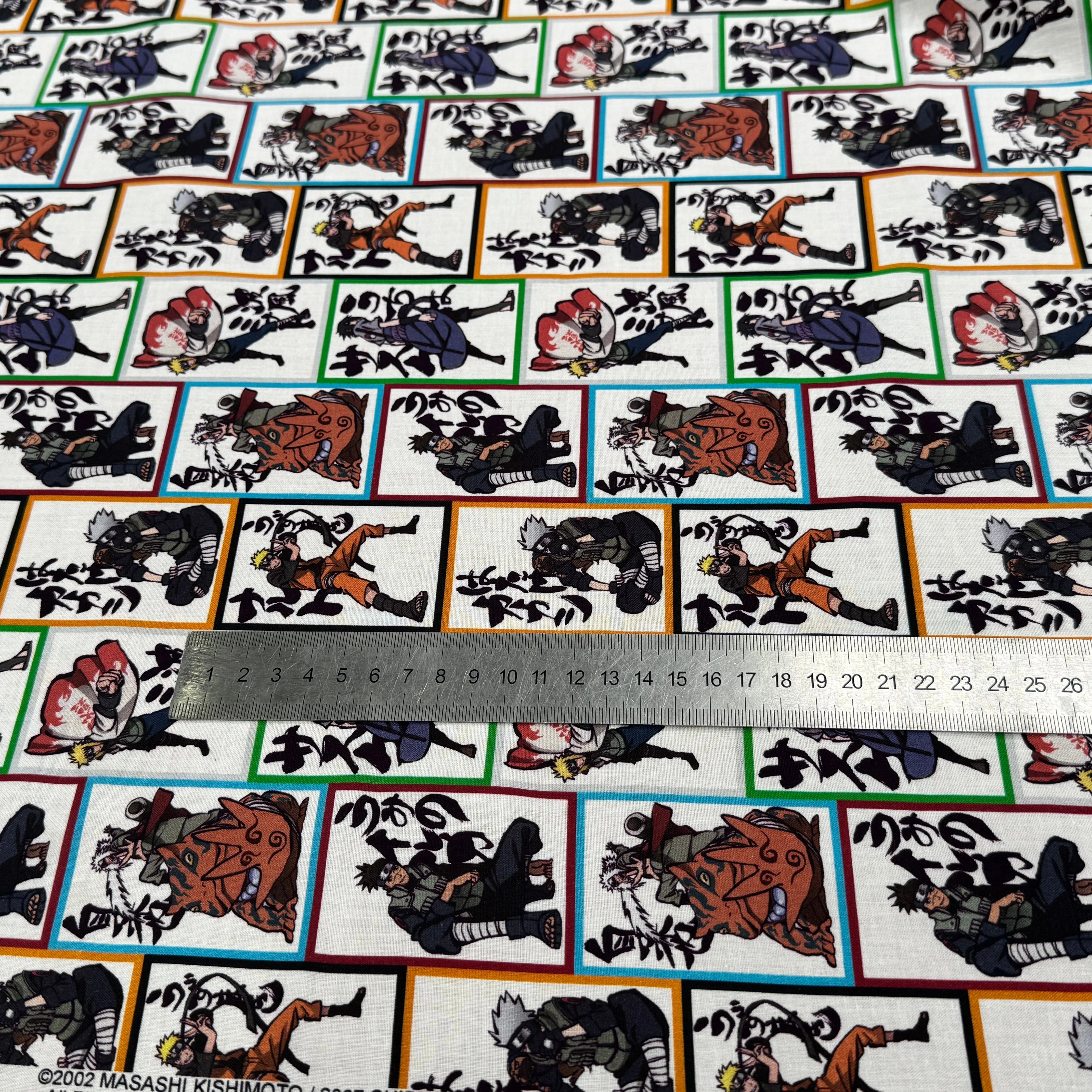 COTON IMPRIMÉ NA VISUELS NARUTO B50 - My Little Coupon