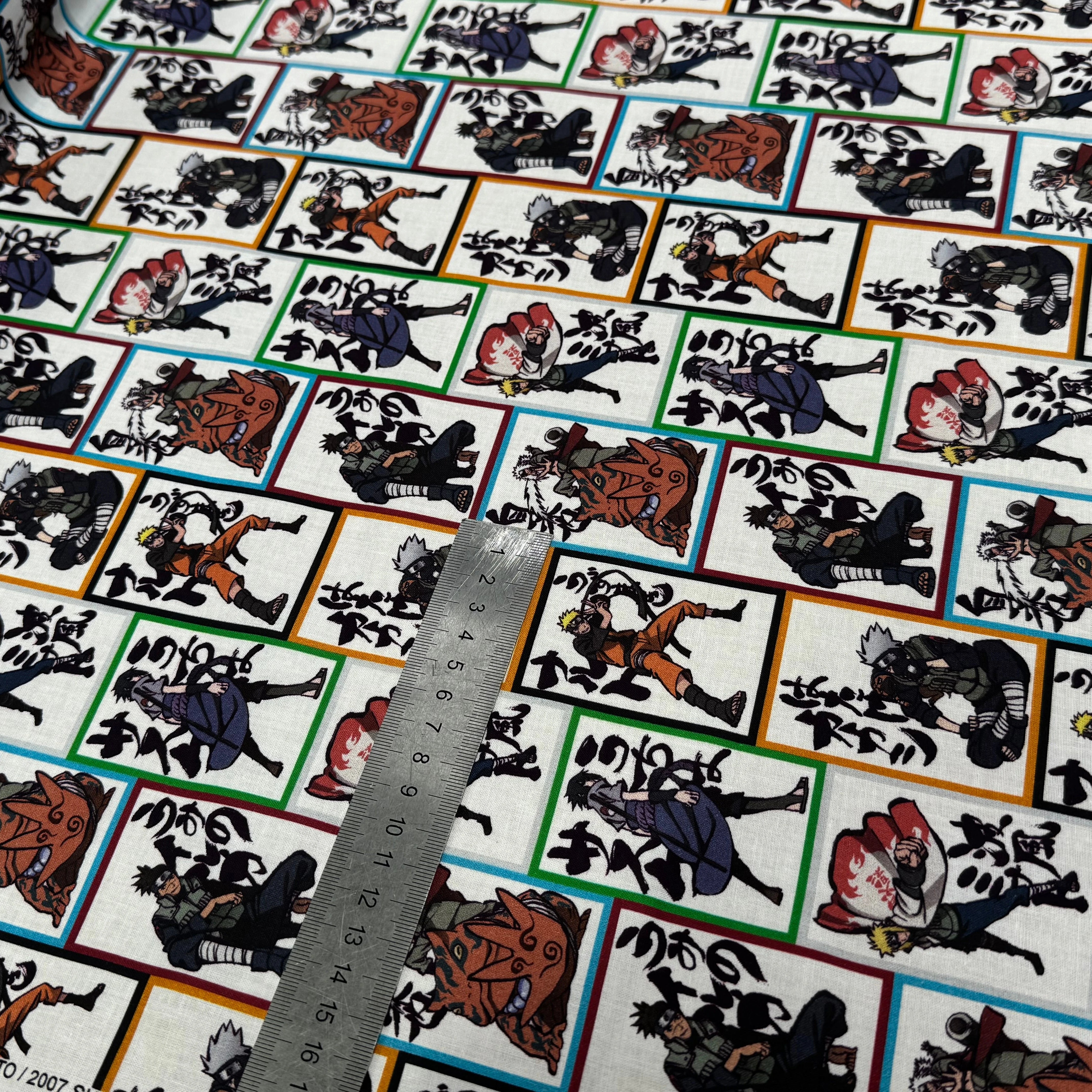 COTON IMPRIMÉ NA VISUELS NARUTO B50 - My Little Coupon