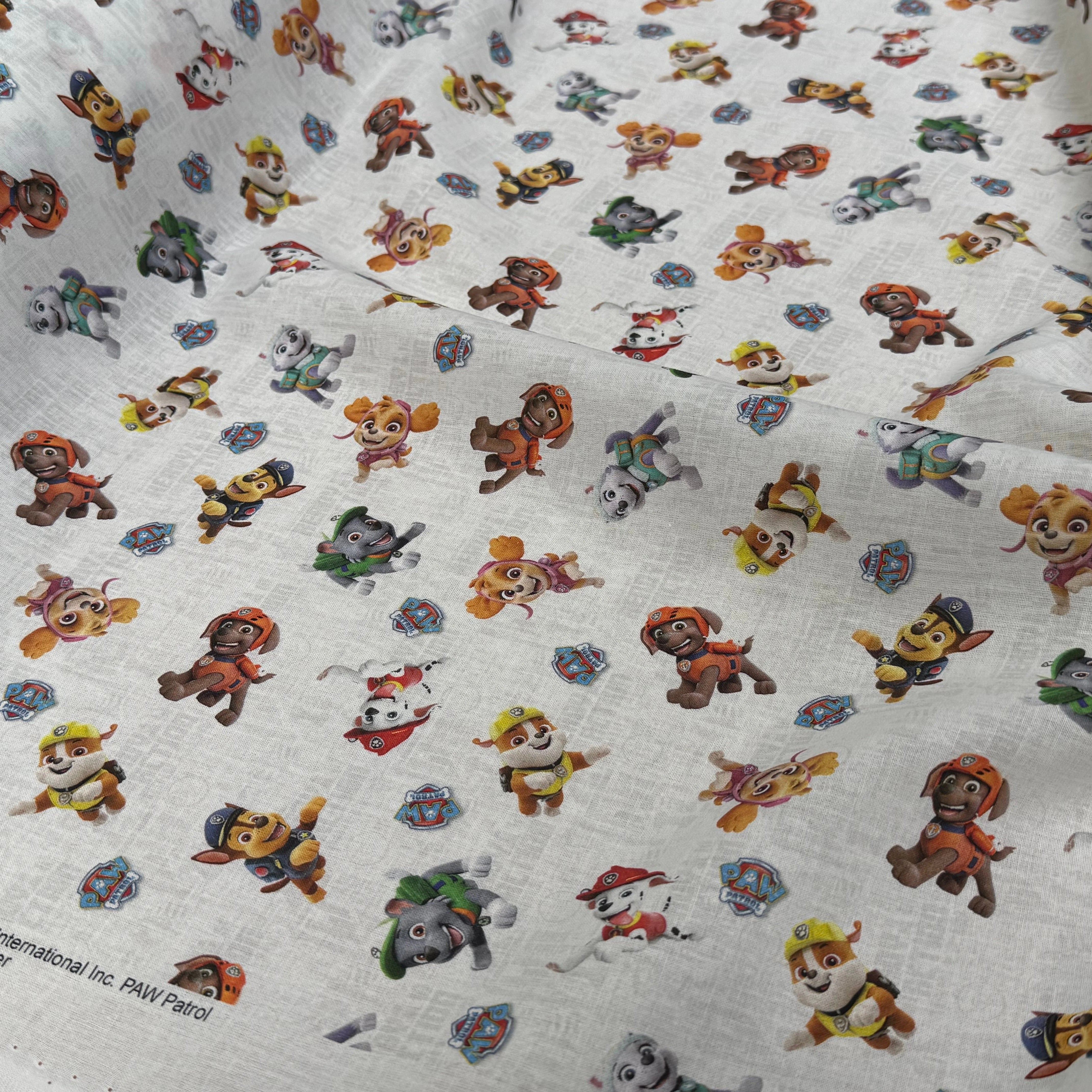 COTON IMPRIMÉ PAW PATROL FRIENDS A60 - My Little Coupon