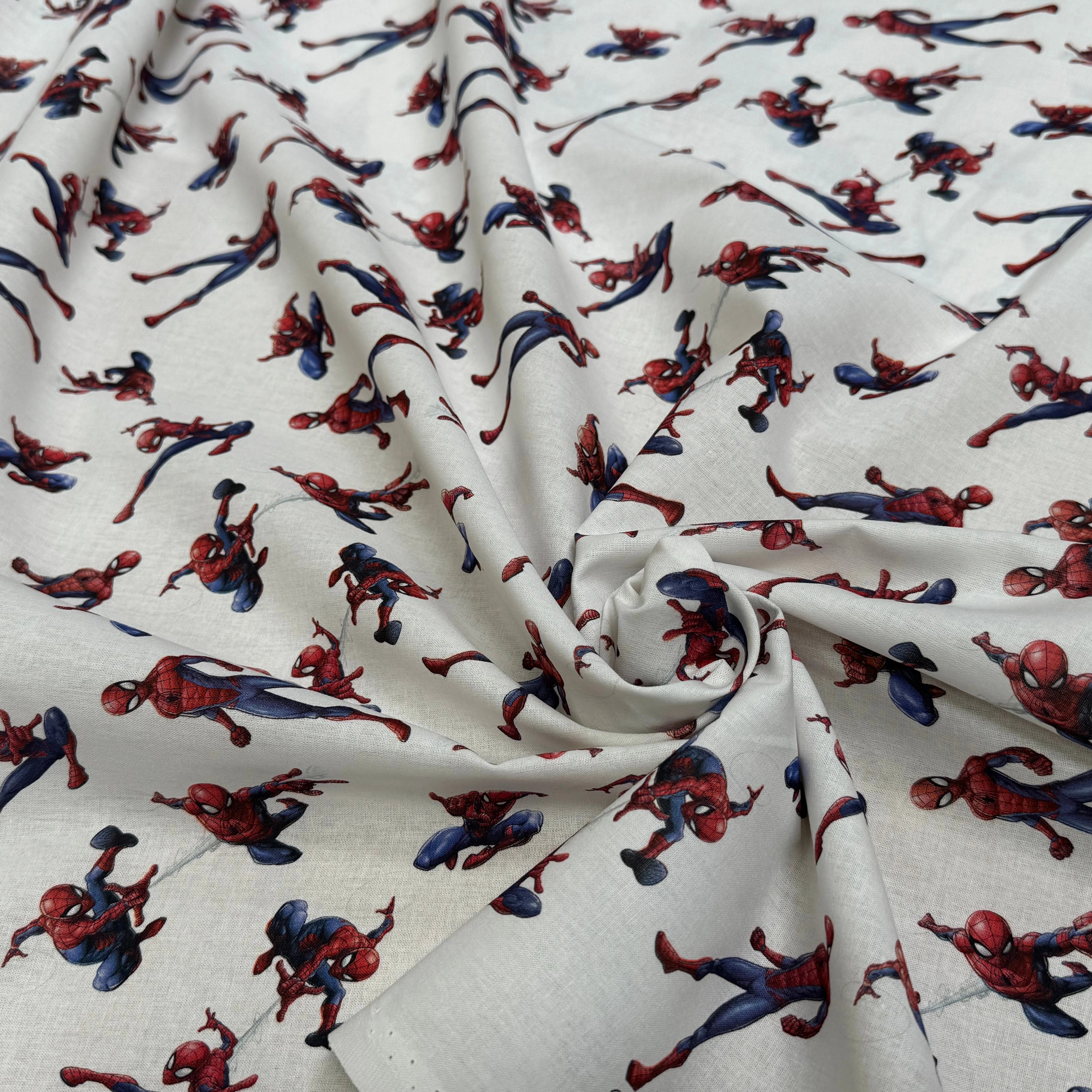 COTON IMPRIMÉ SPIDERMAN A50 - My Little Coupon