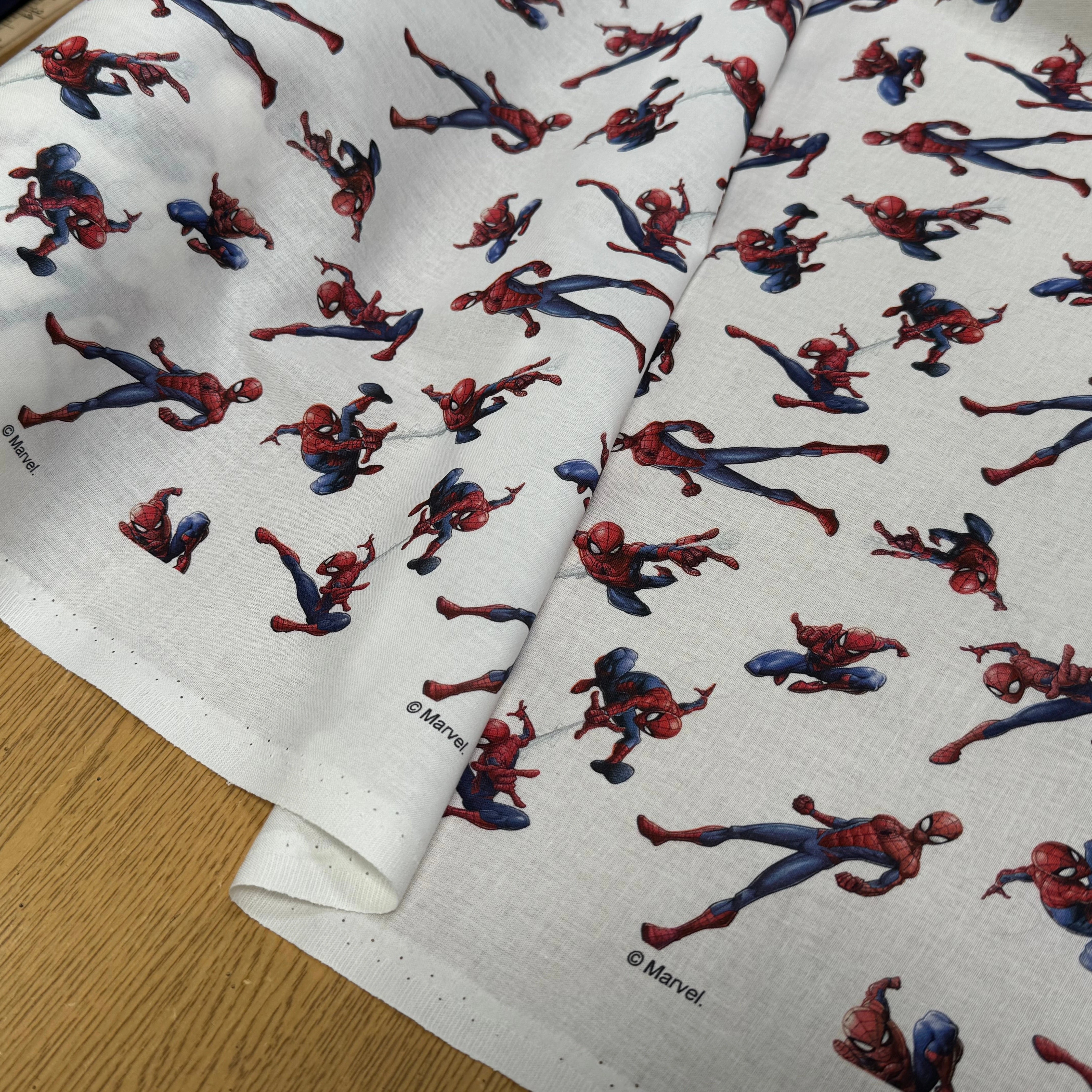 COTON IMPRIMÉ SPIDERMAN A50 - My Little Coupon