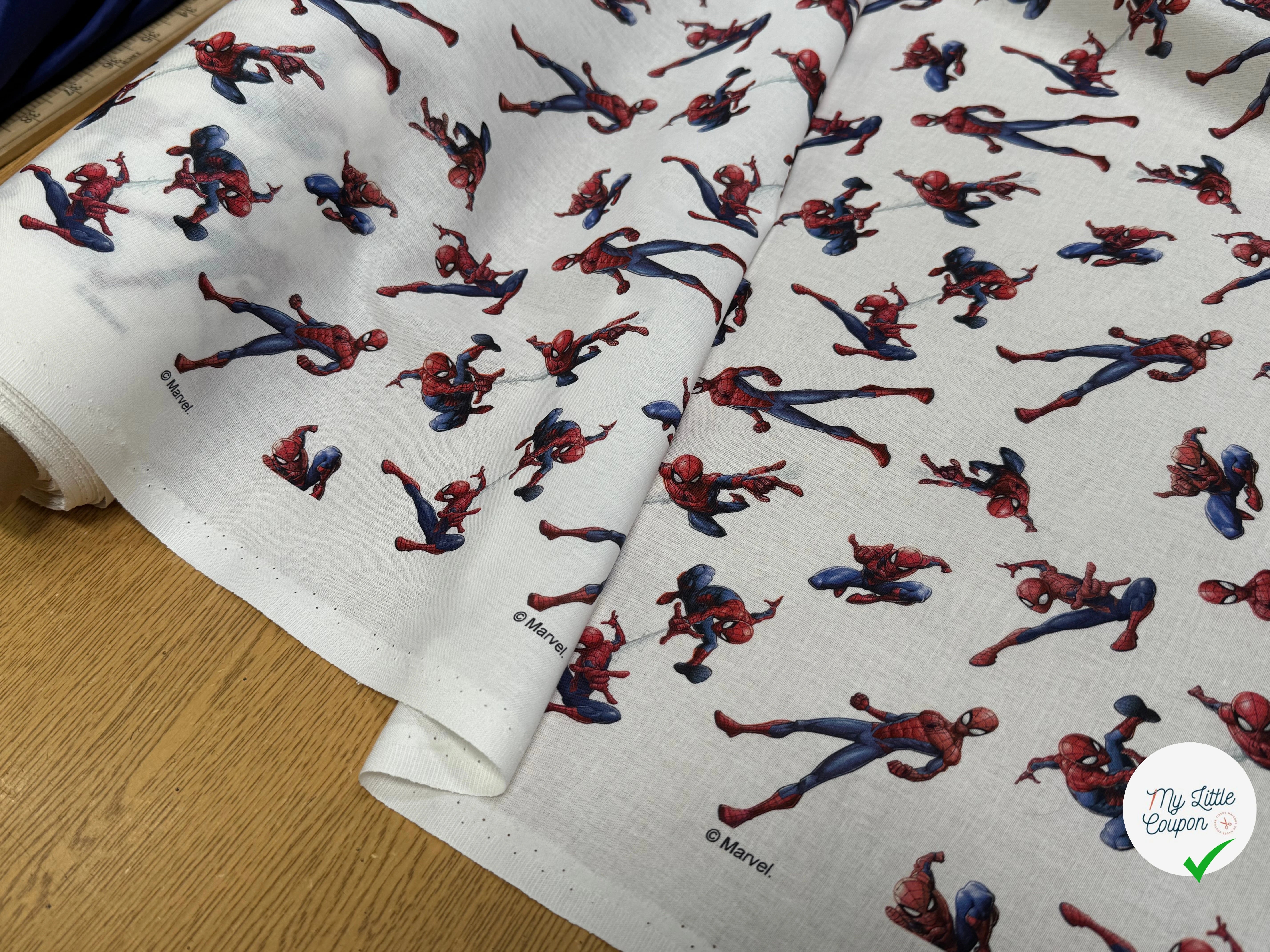 COTON IMPRIMÉ SPIDERMAN A50 - My Little Coupon