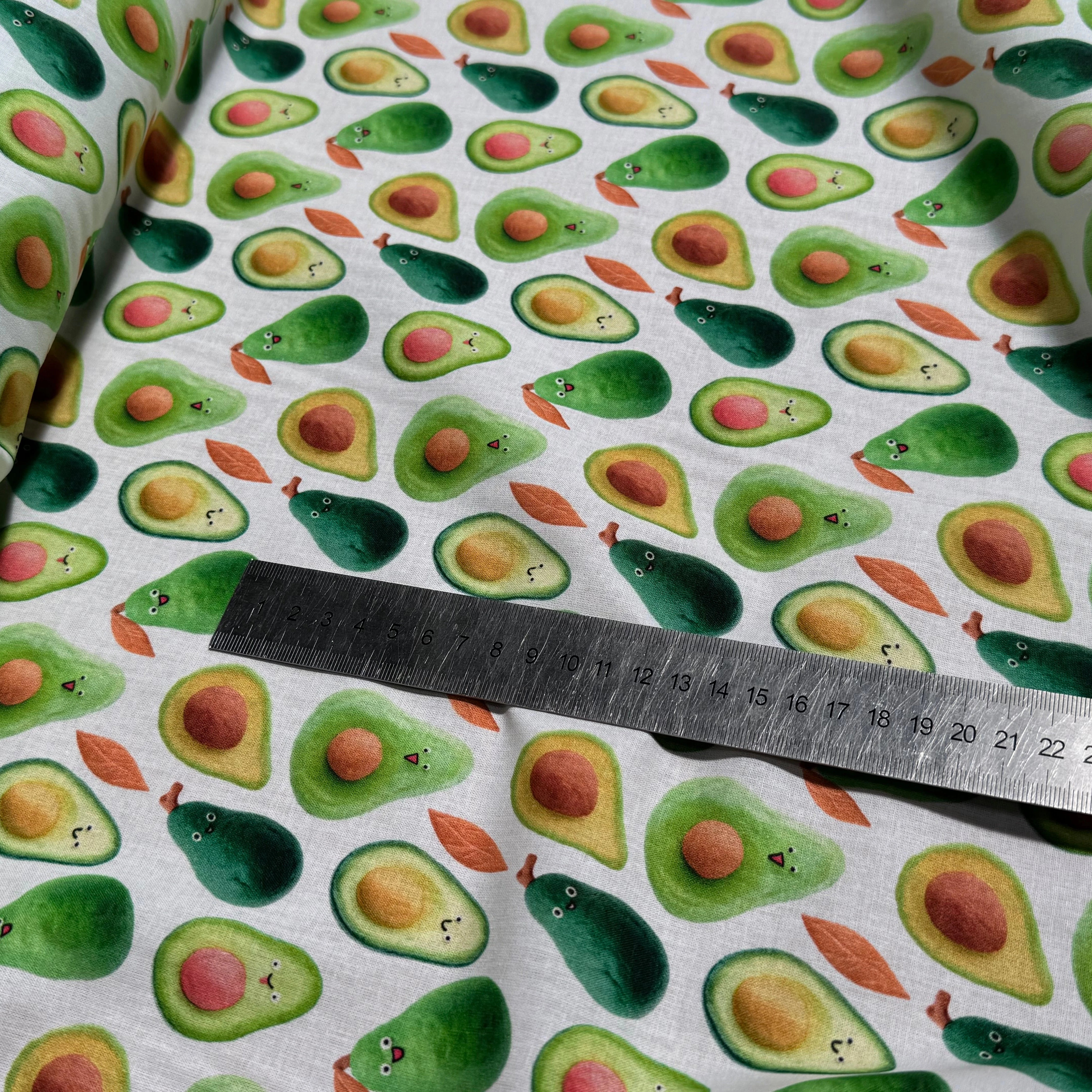 COTON IMPRIMÉ TREND DIVERSITIS AVOCADO - My Little Coupon