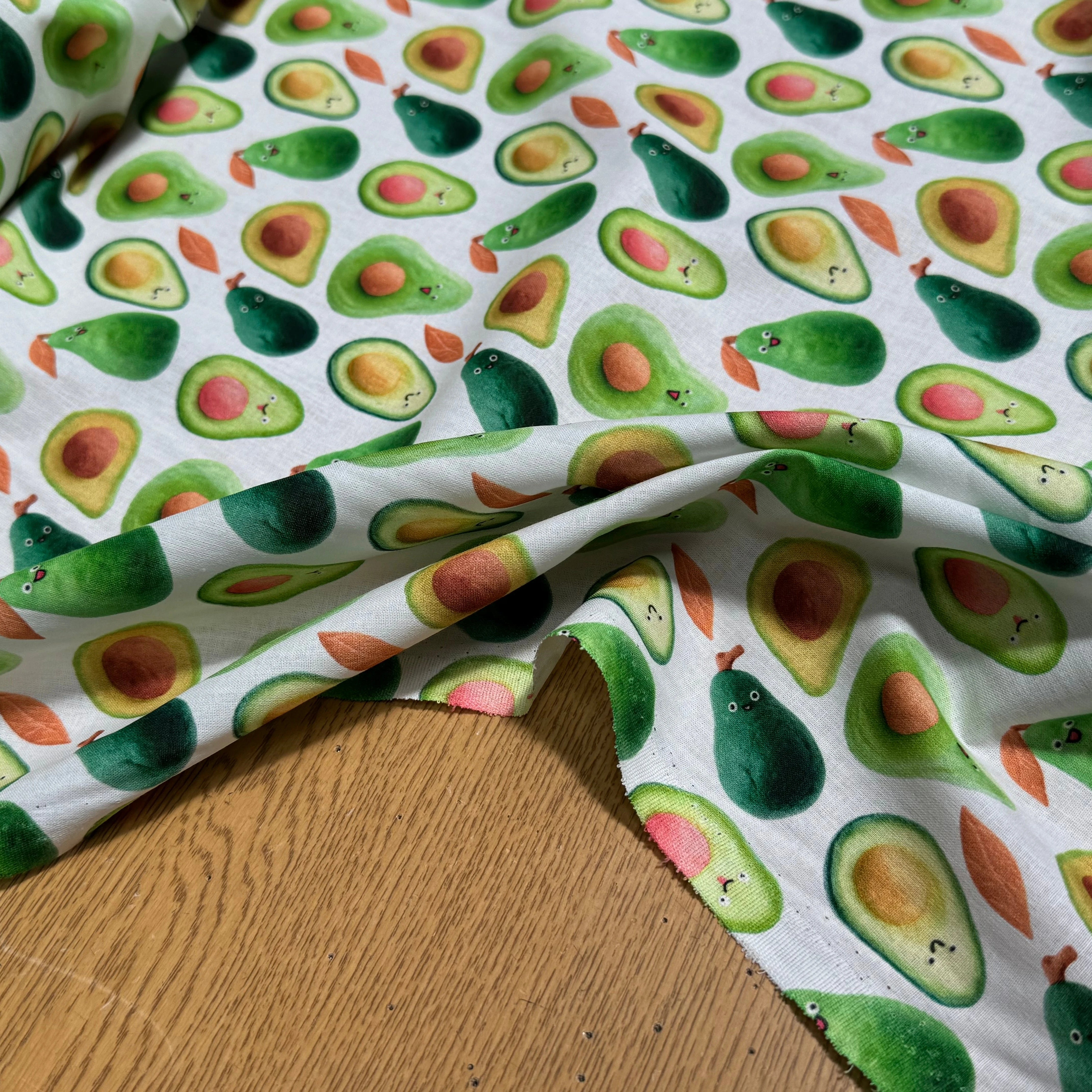 COTON IMPRIMÉ TREND DIVERSITIS AVOCADO - My Little Coupon