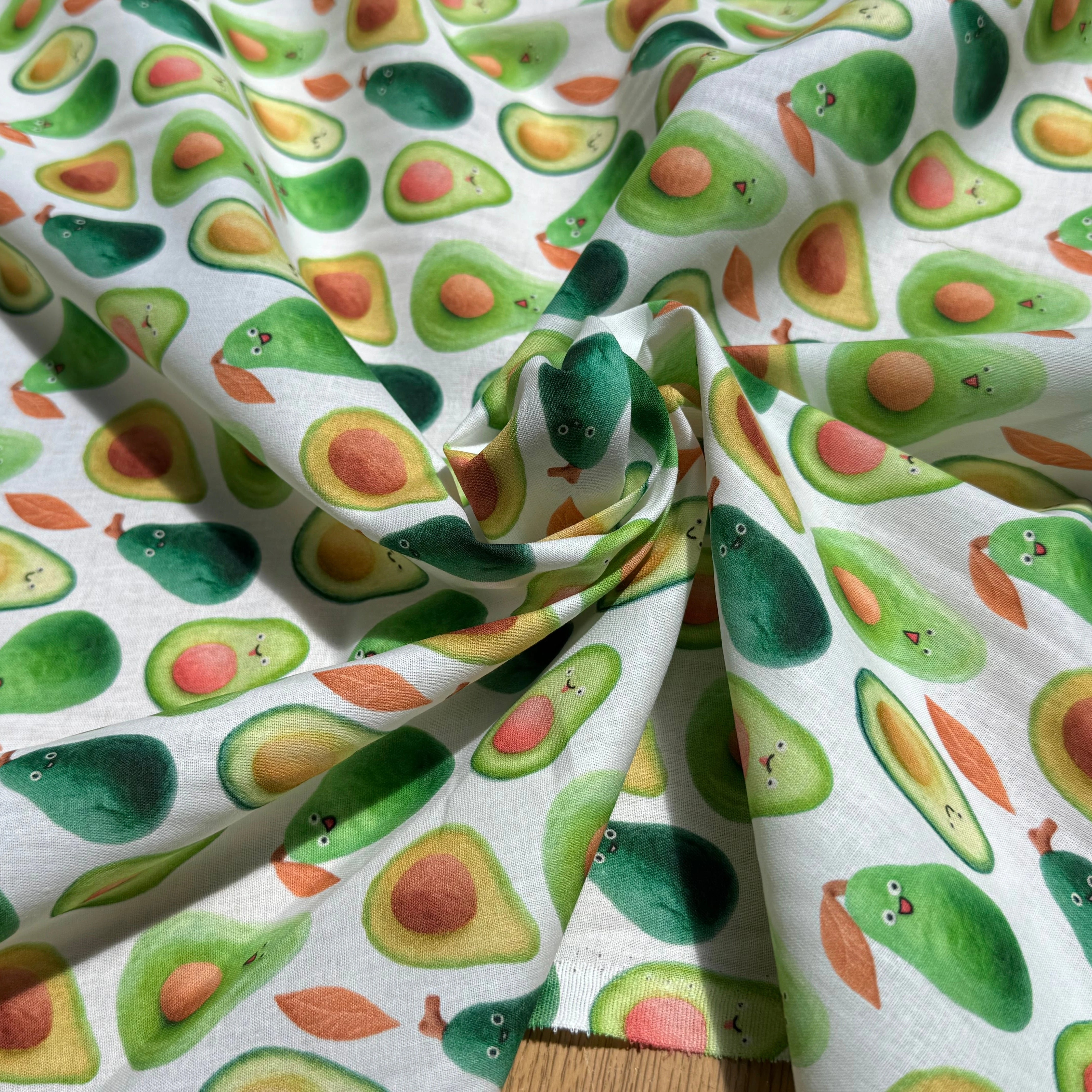 COTON IMPRIMÉ TREND DIVERSITIS AVOCADO - My Little Coupon