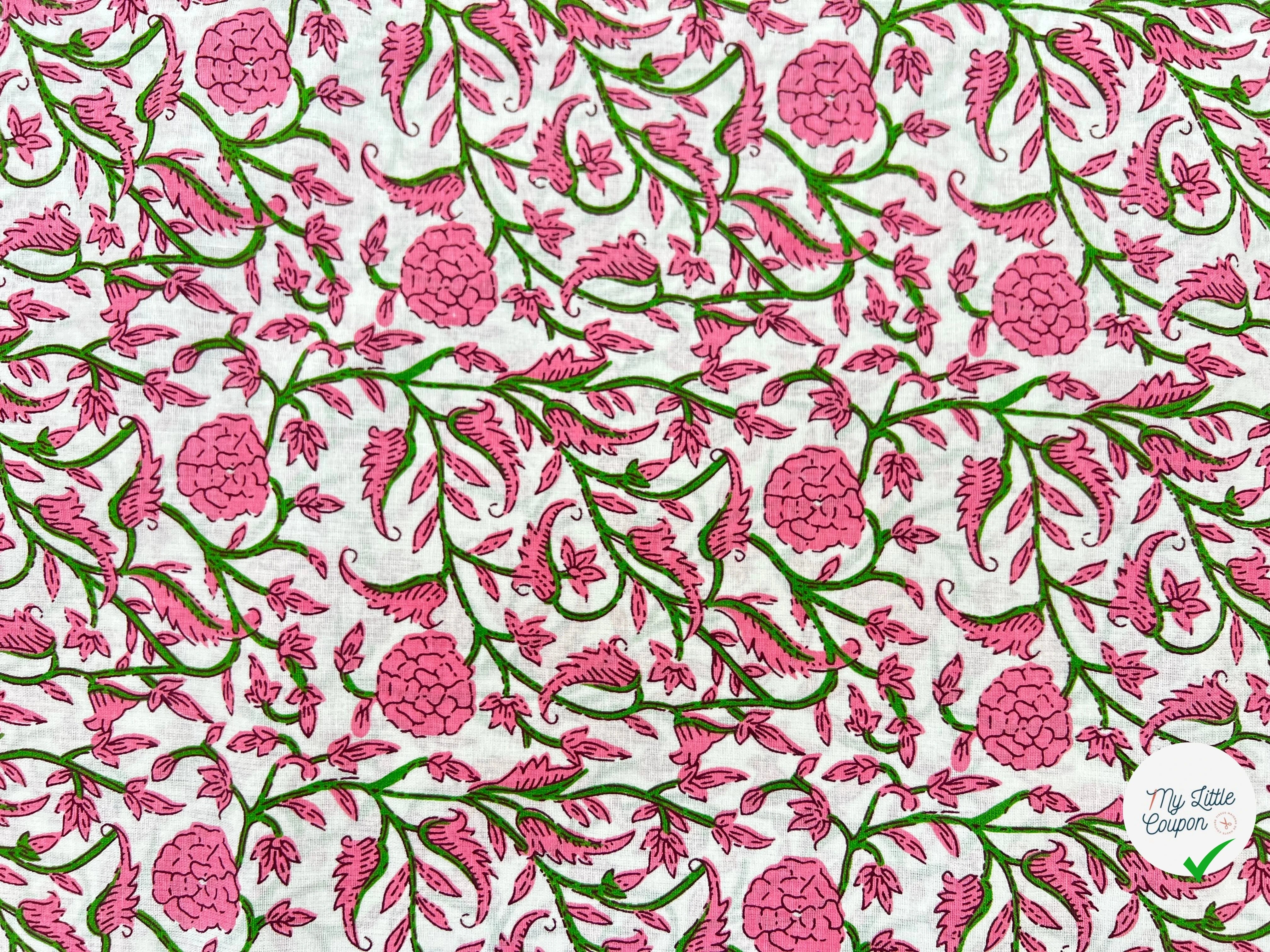 COTON INDIEN TAJ-MAHAL 010 BLANC LAIZE 110 - My Little Coupon