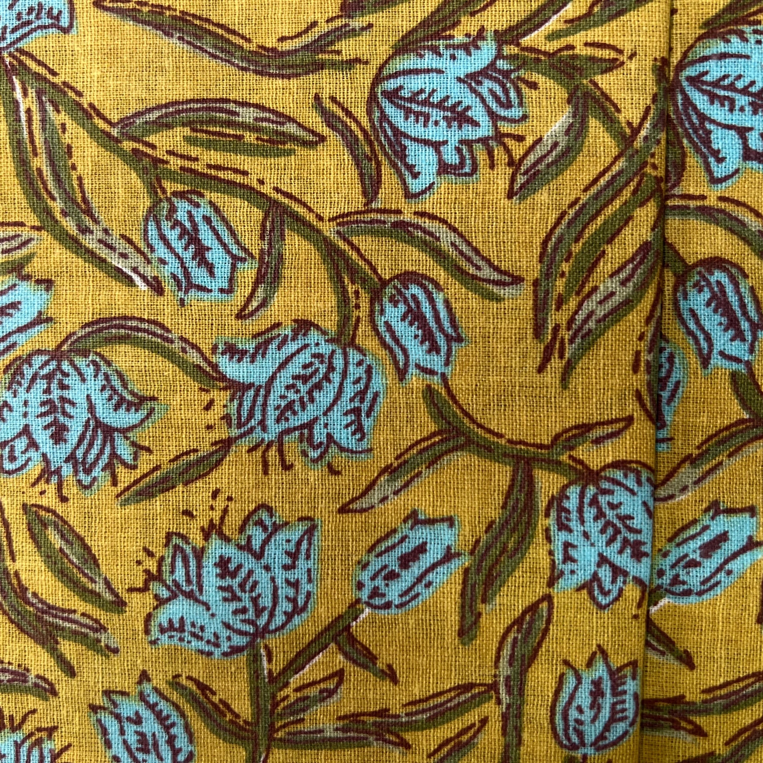 COTON INDIEN TAJ-MAHAL 011 CURCUMA LAIZE 110 - My Little Coupon
