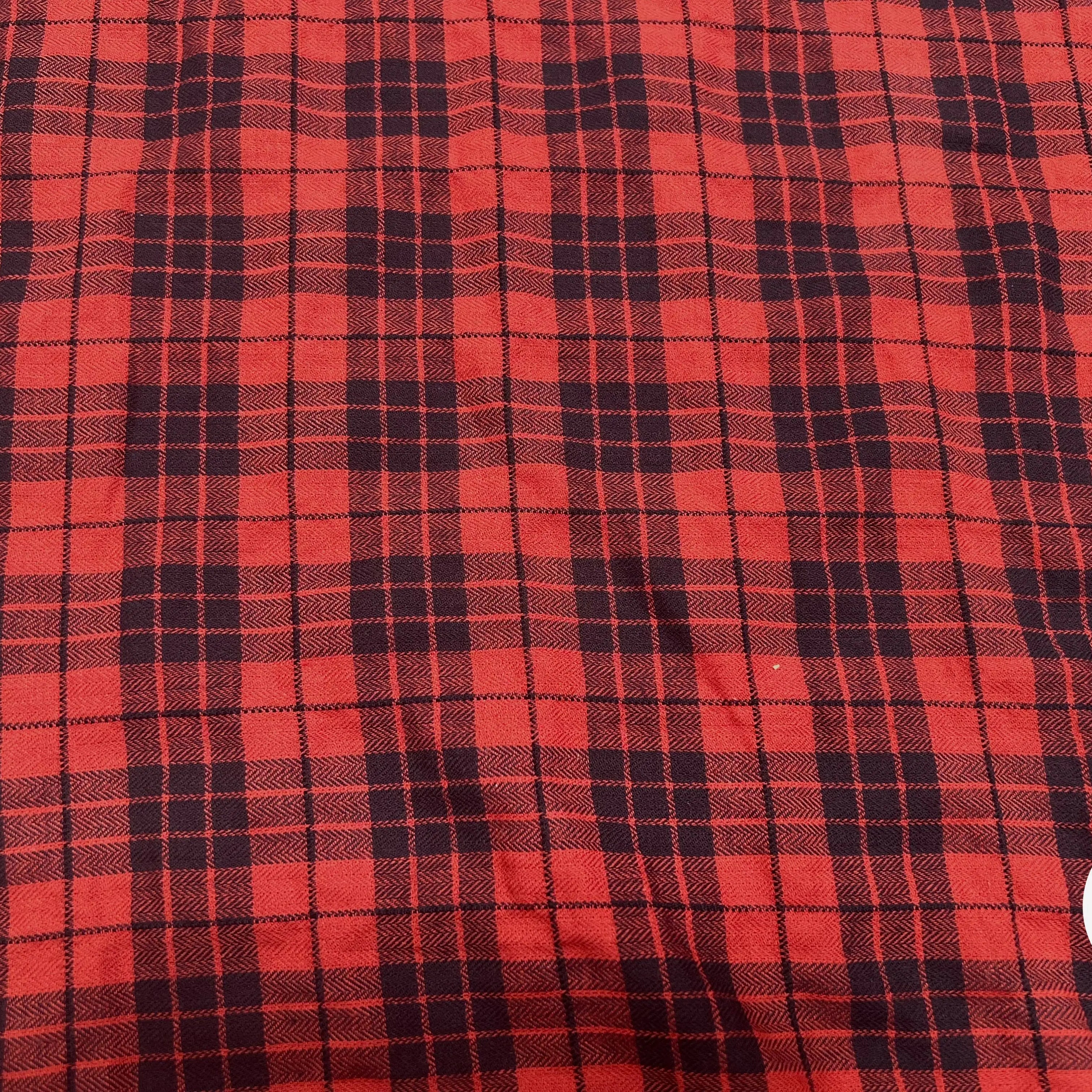 COTON JAPONAIS CHEVRON ROUGE ET NOIR - My Little Coupon