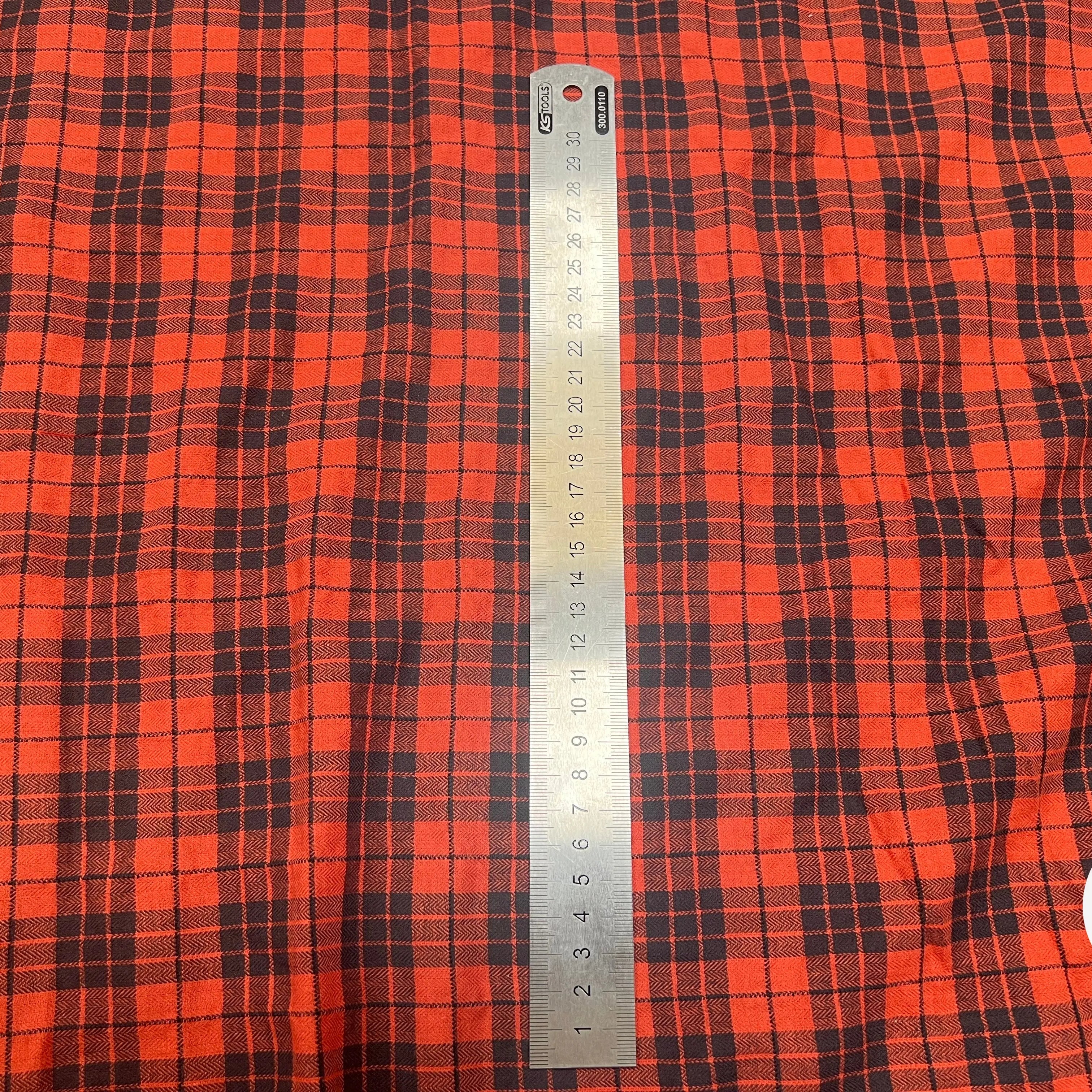 COTON JAPONAIS CHEVRON ROUGE ET NOIR - My Little Coupon