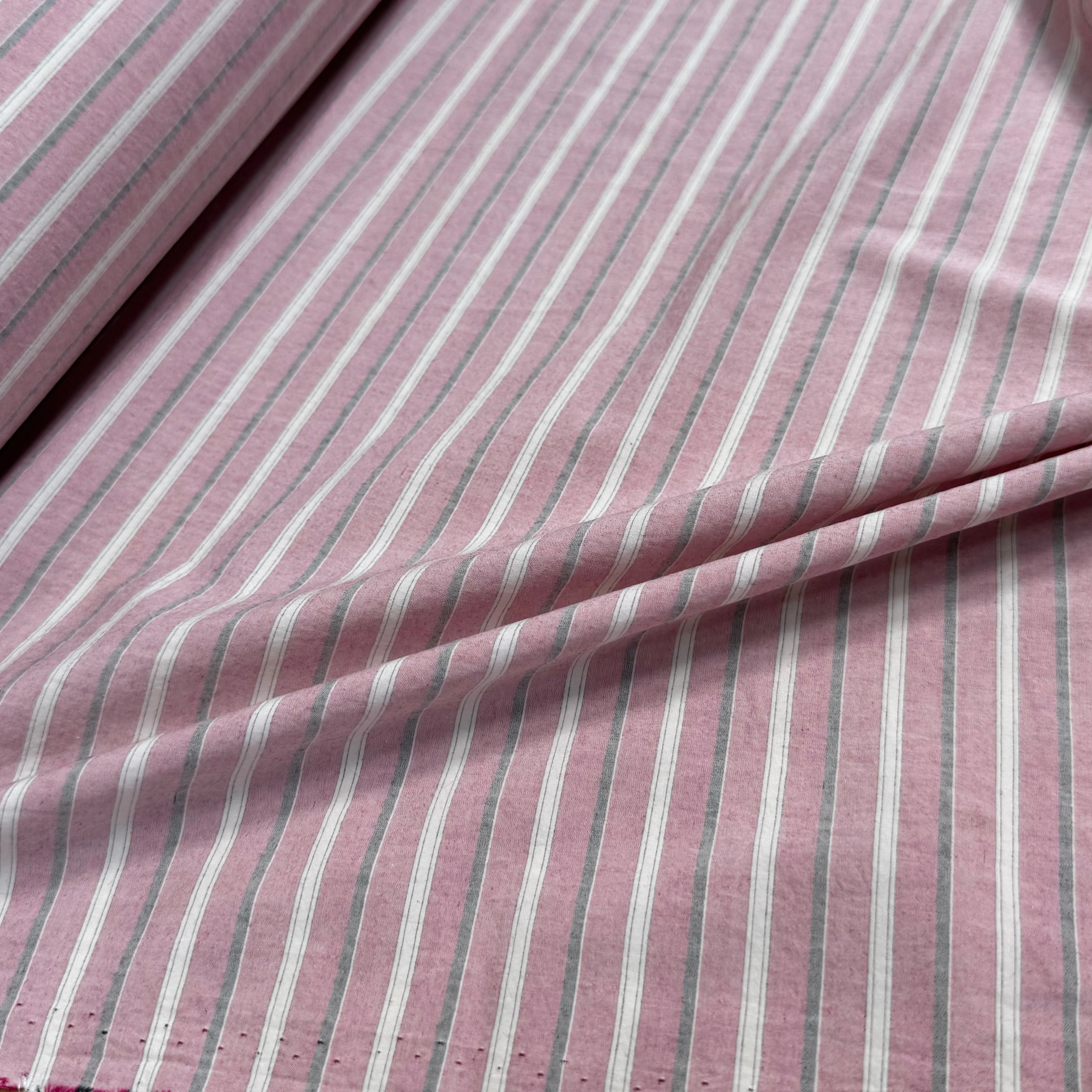 COTON LÉGER RAYÉ PINK - My Little Coupon