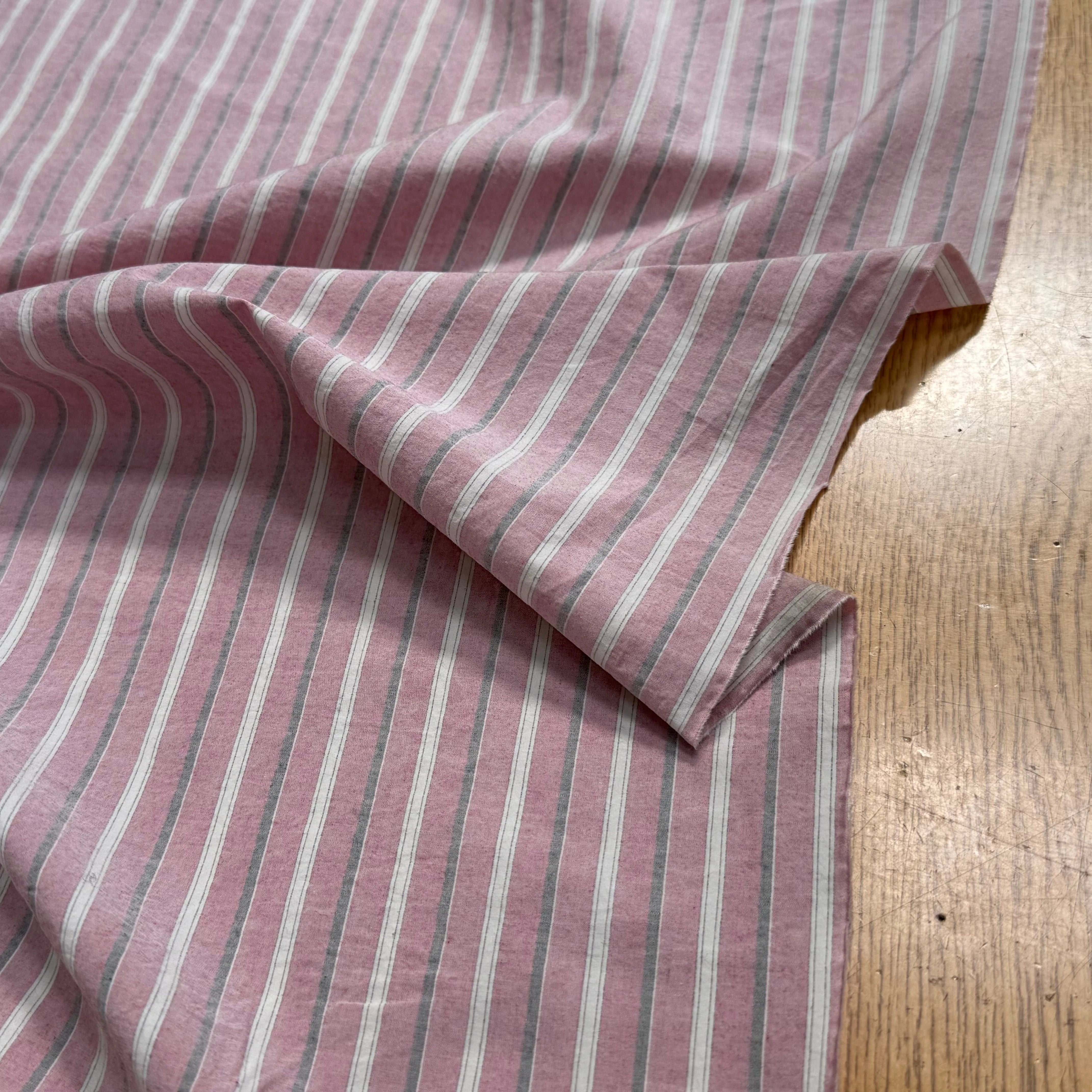 COTON LÉGER RAYÉ PINK - My Little Coupon