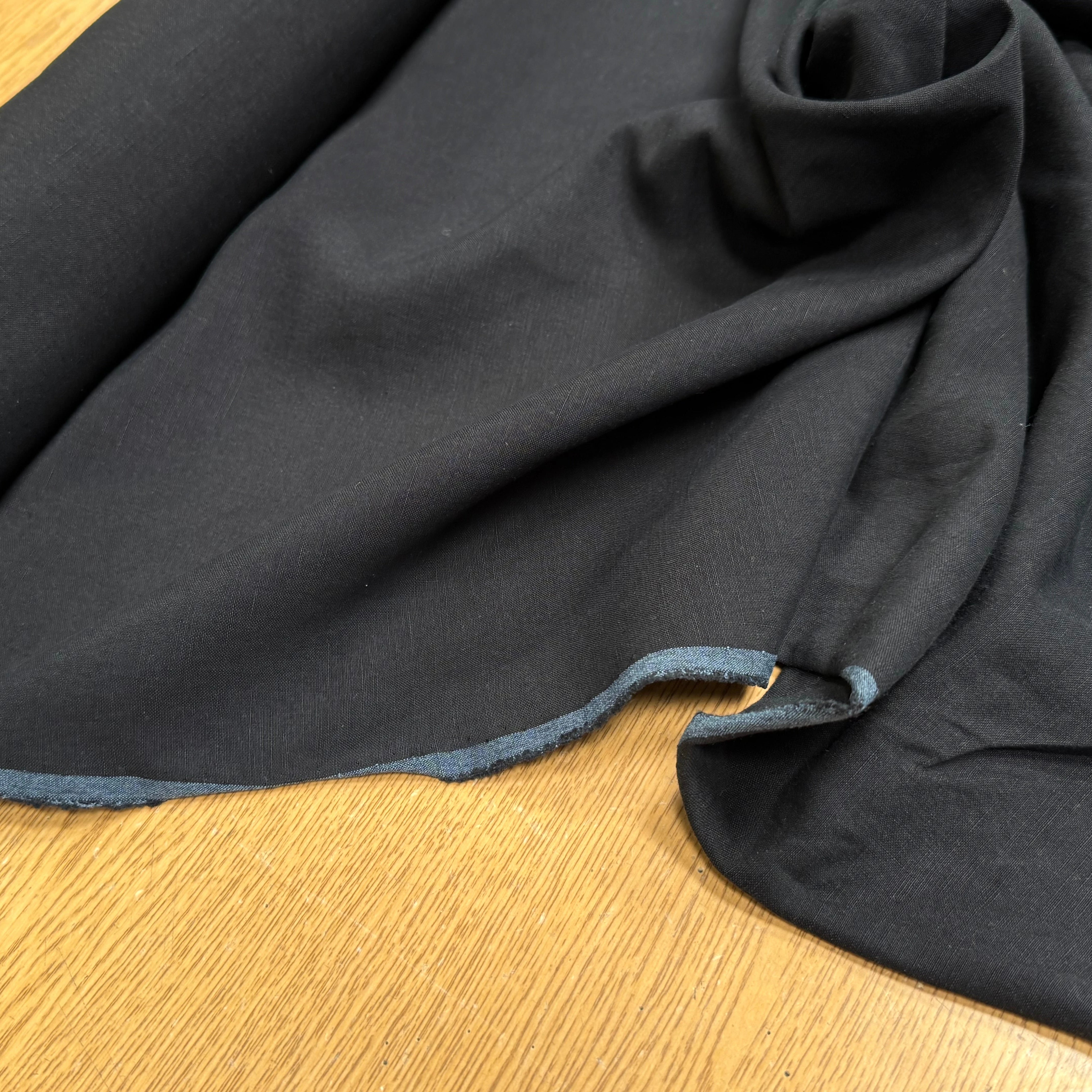 COTON LÉGER TEXTURÉ NOIR - My Little Coupon