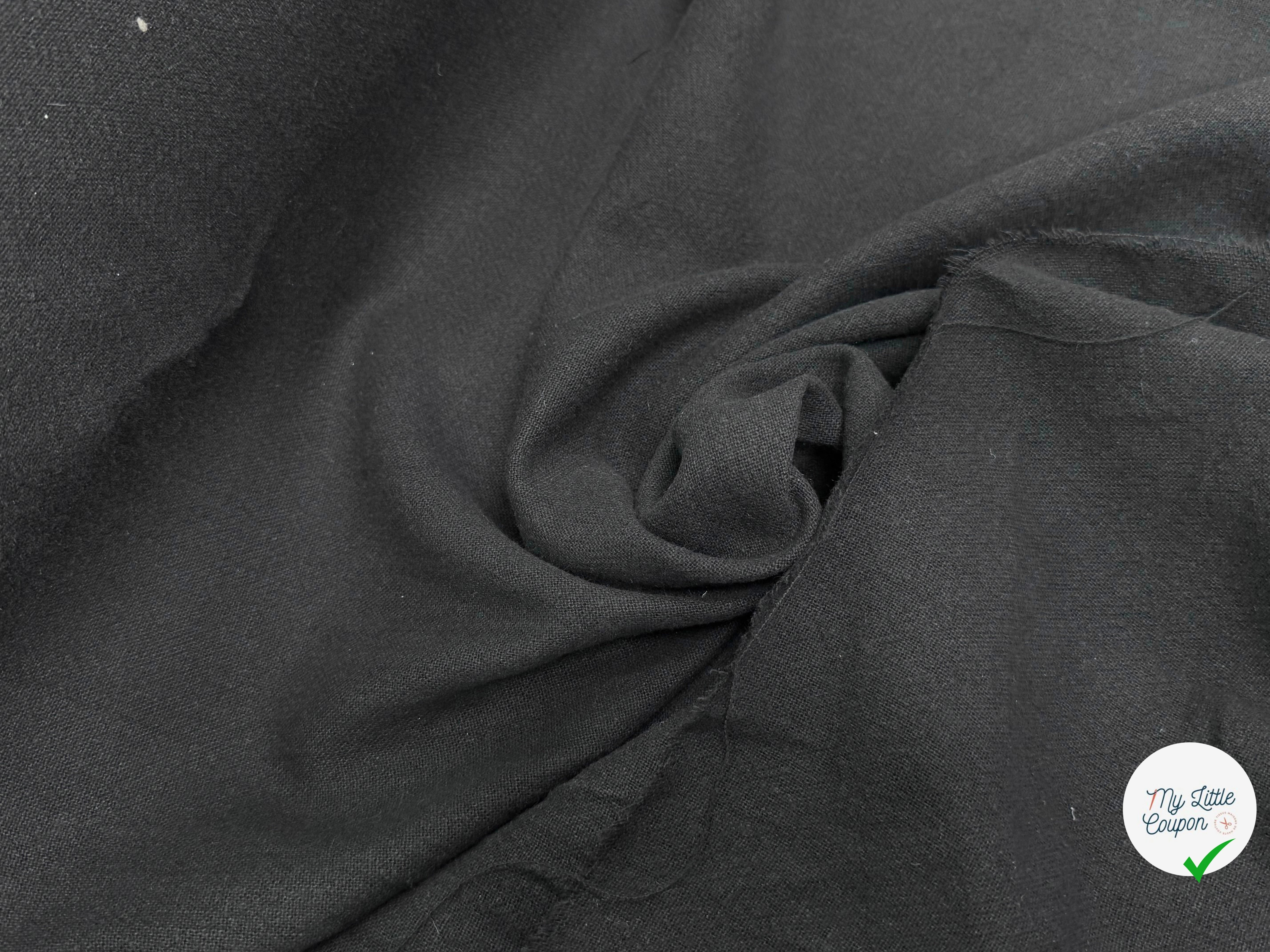 COTON LIN ARTISANAL NOIR - My Little Coupon