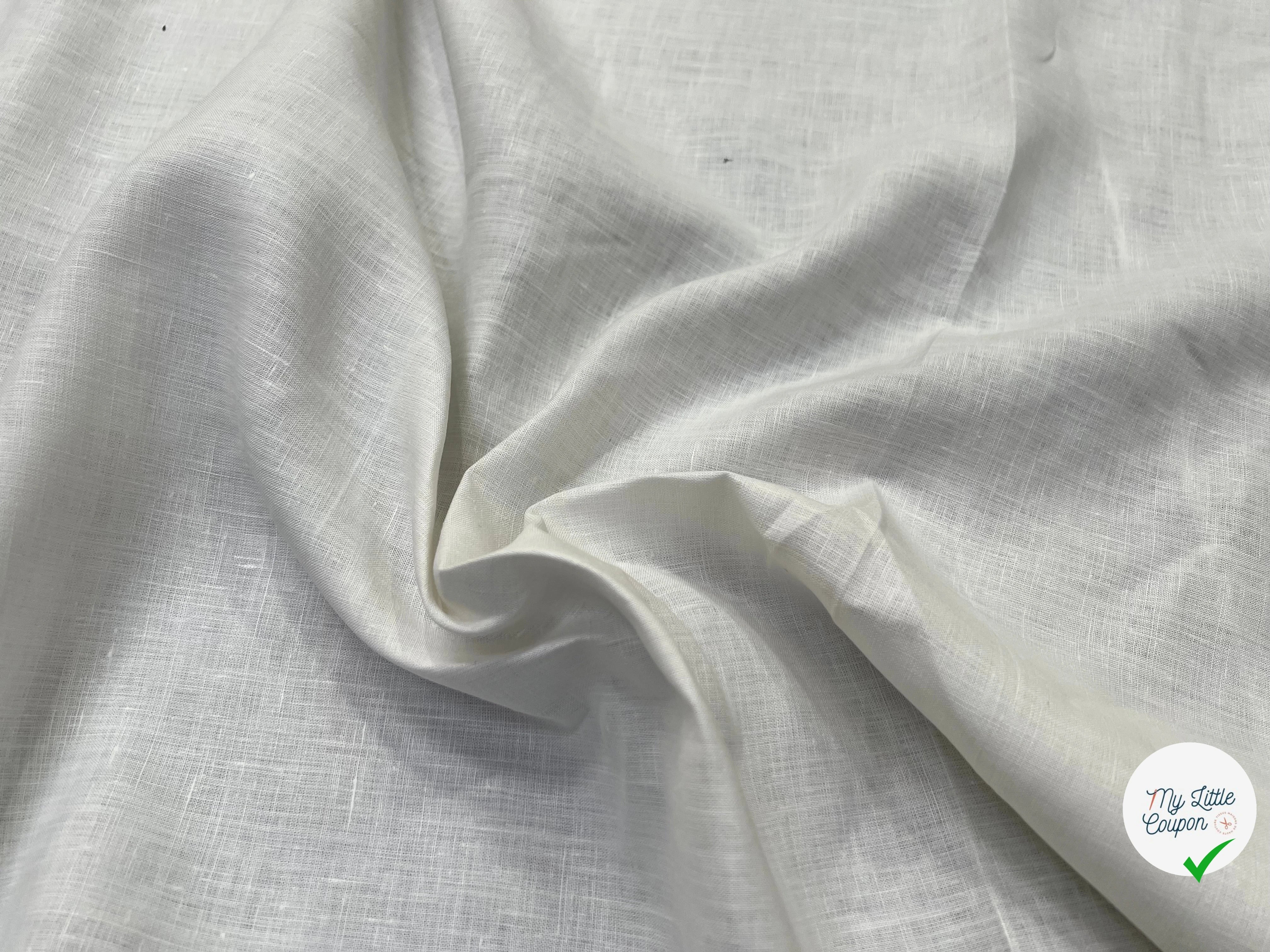 COTON LIN BLANC CASSÉ SUBLIMISSIME - My Little Coupon