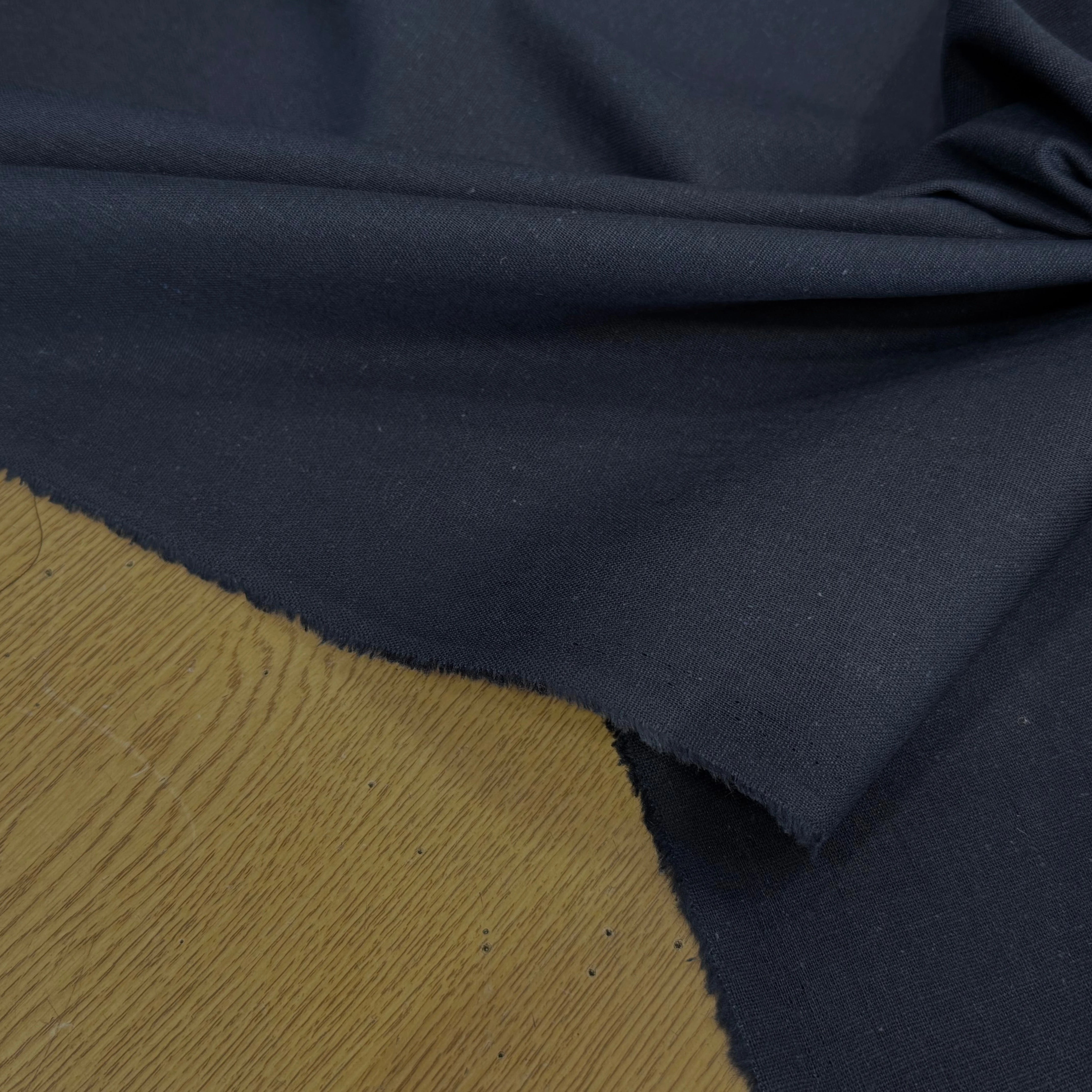 COTON LIN CHIC BLEU MARINE - My Little Coupon