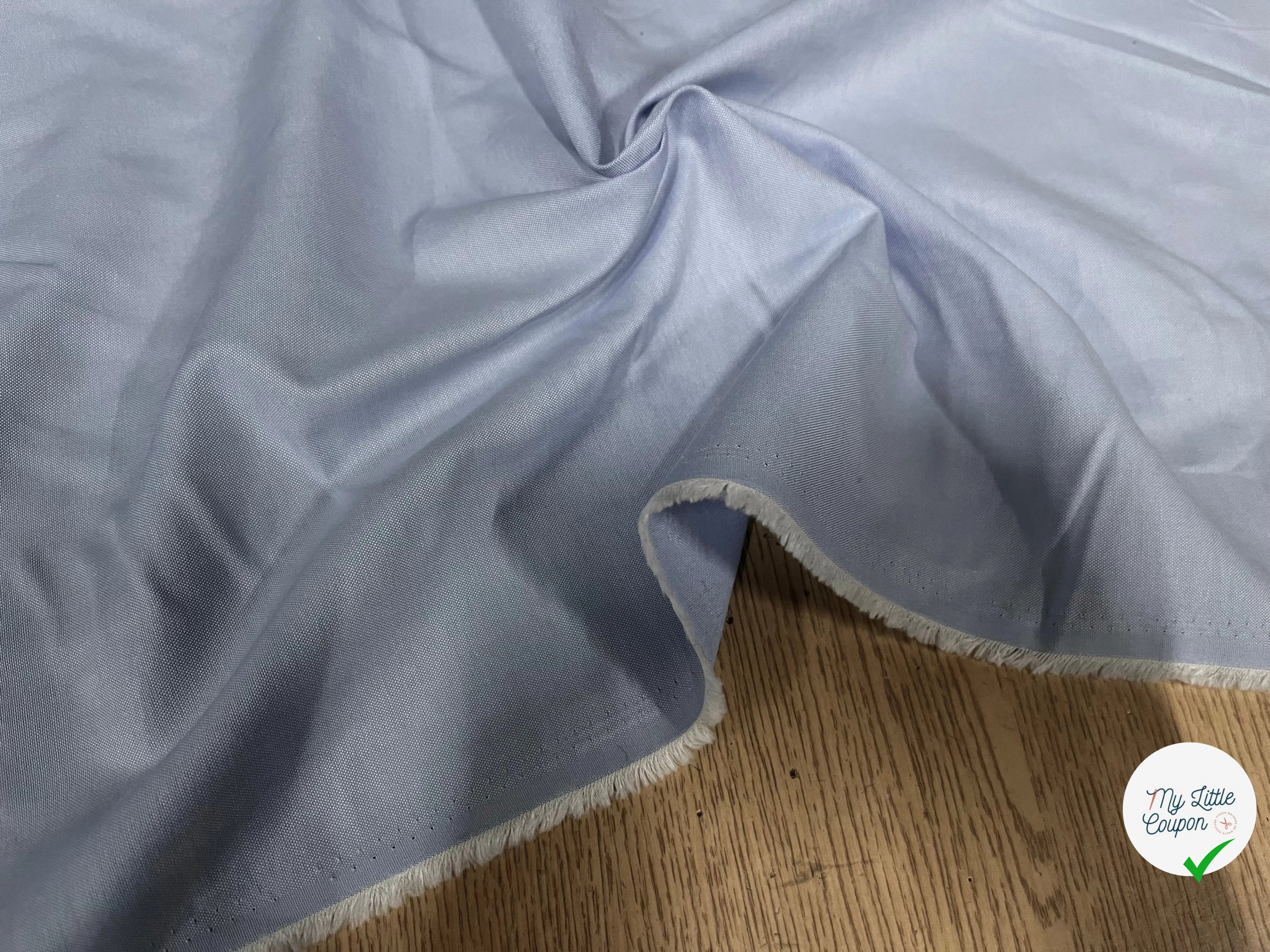 COTON OXFORD CHIC BLEU 148CM - My Little Coupon