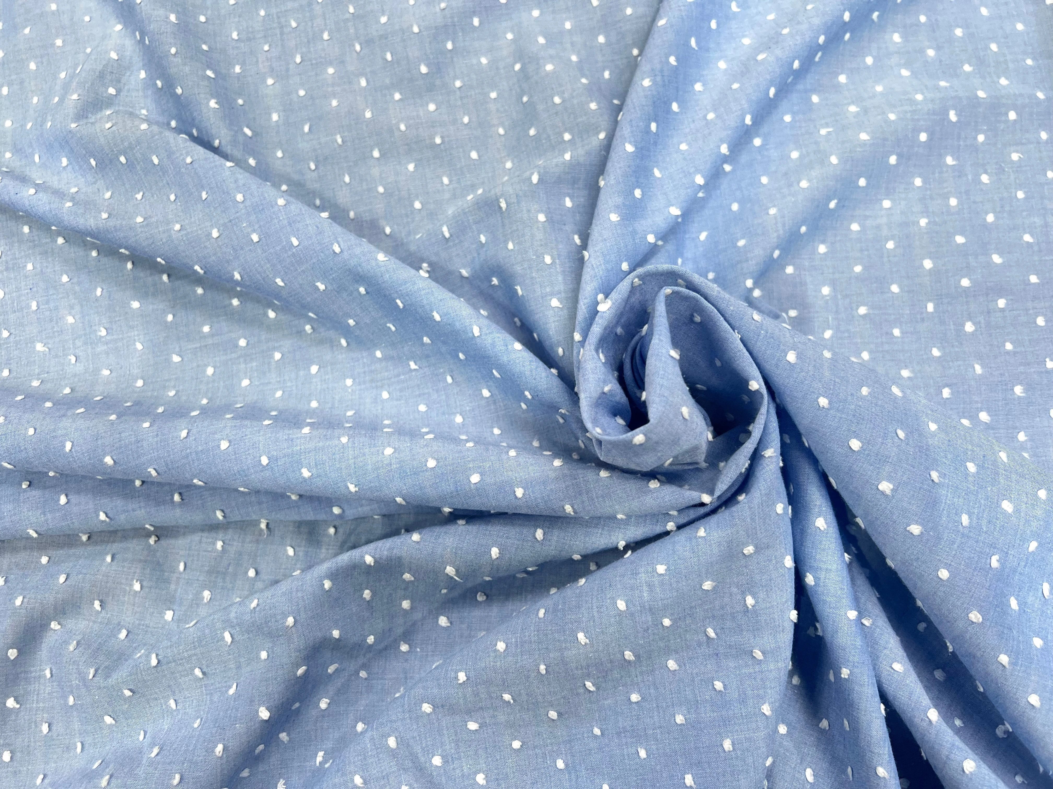 COTON PLUMETIS BLEU BÉBÉ - My Little Coupon