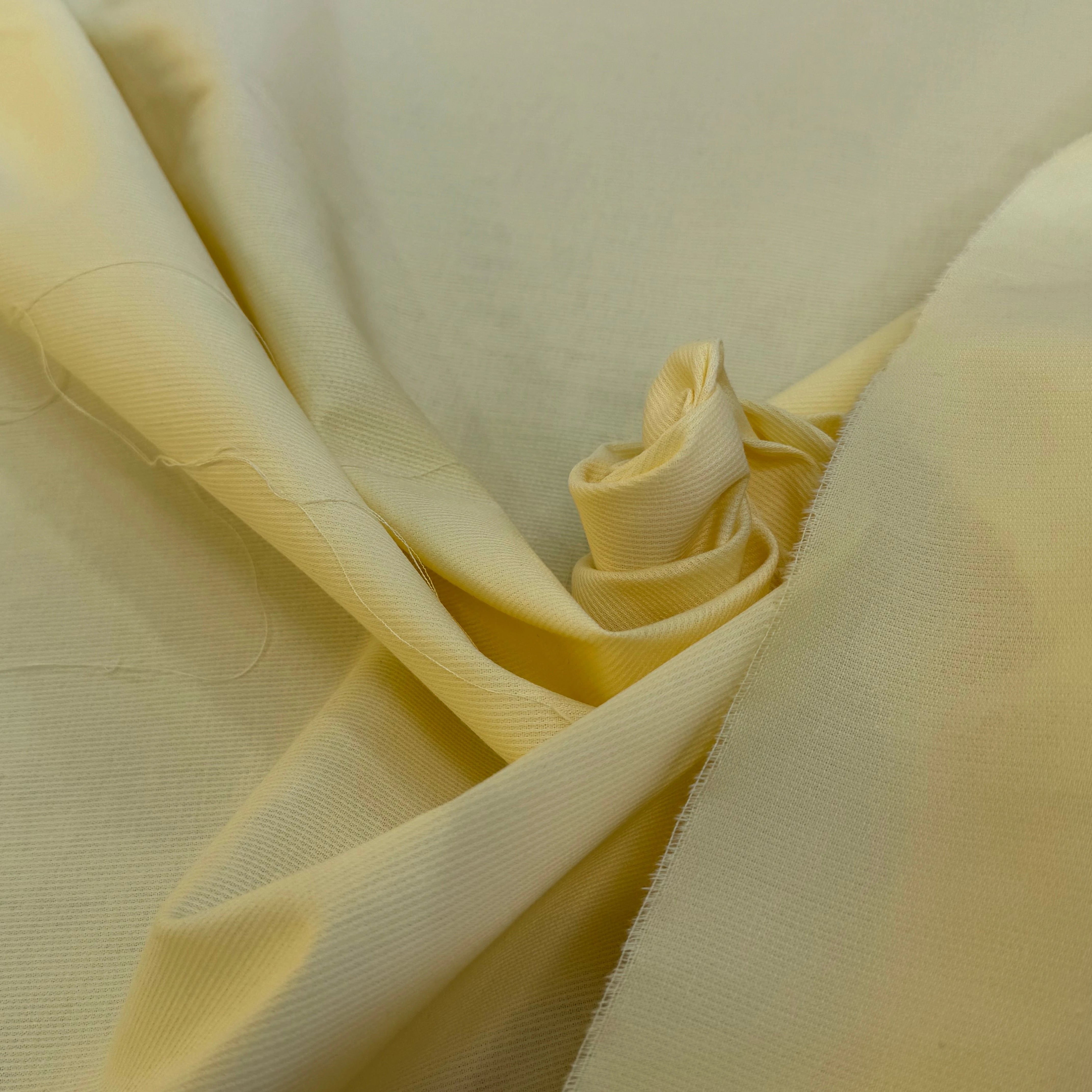 COTON RAYÉ BELLE TENUE JAUNE CLAIR - My Little Coupon