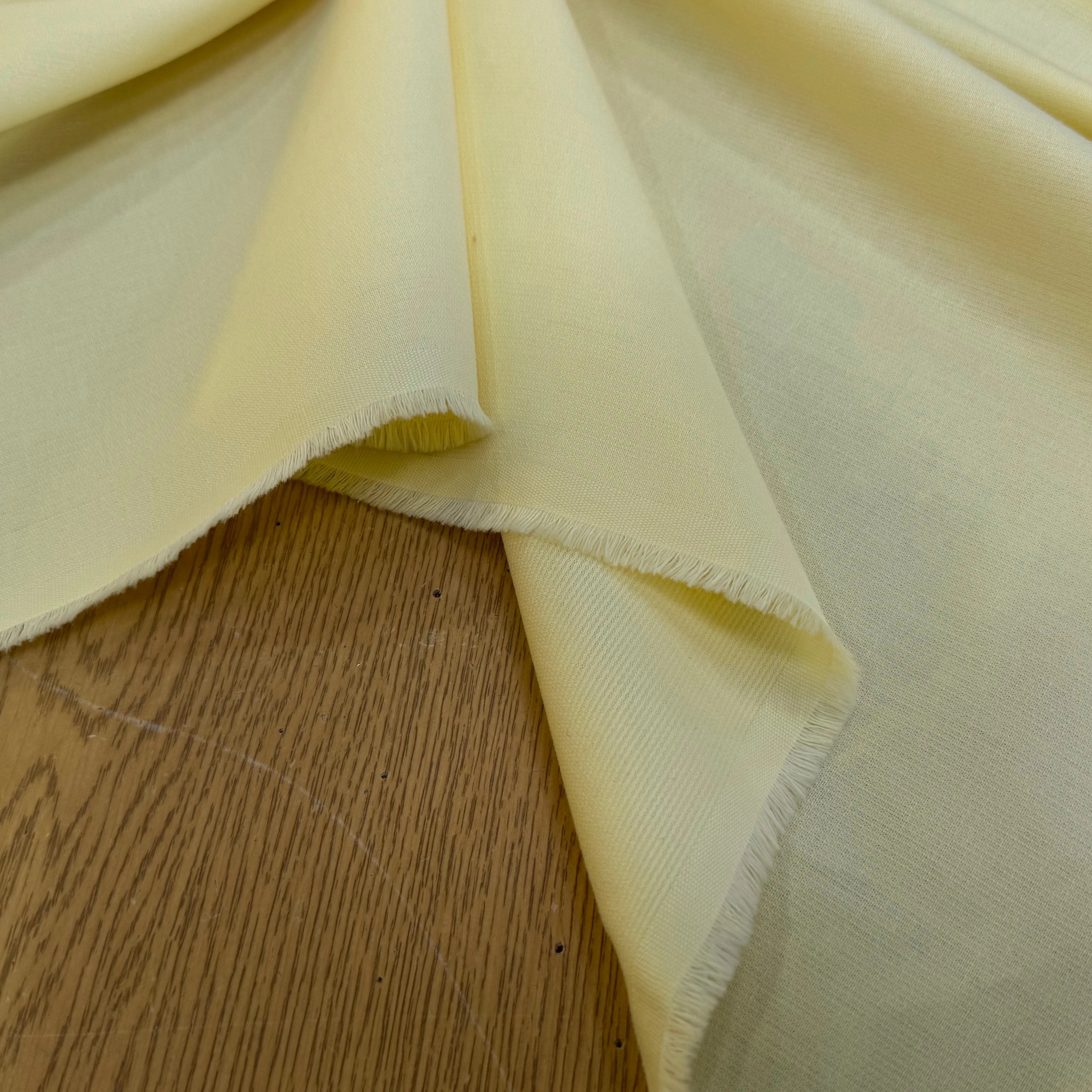 COTON RAYÉ BELLE TENUE JAUNE CLAIR - My Little Coupon