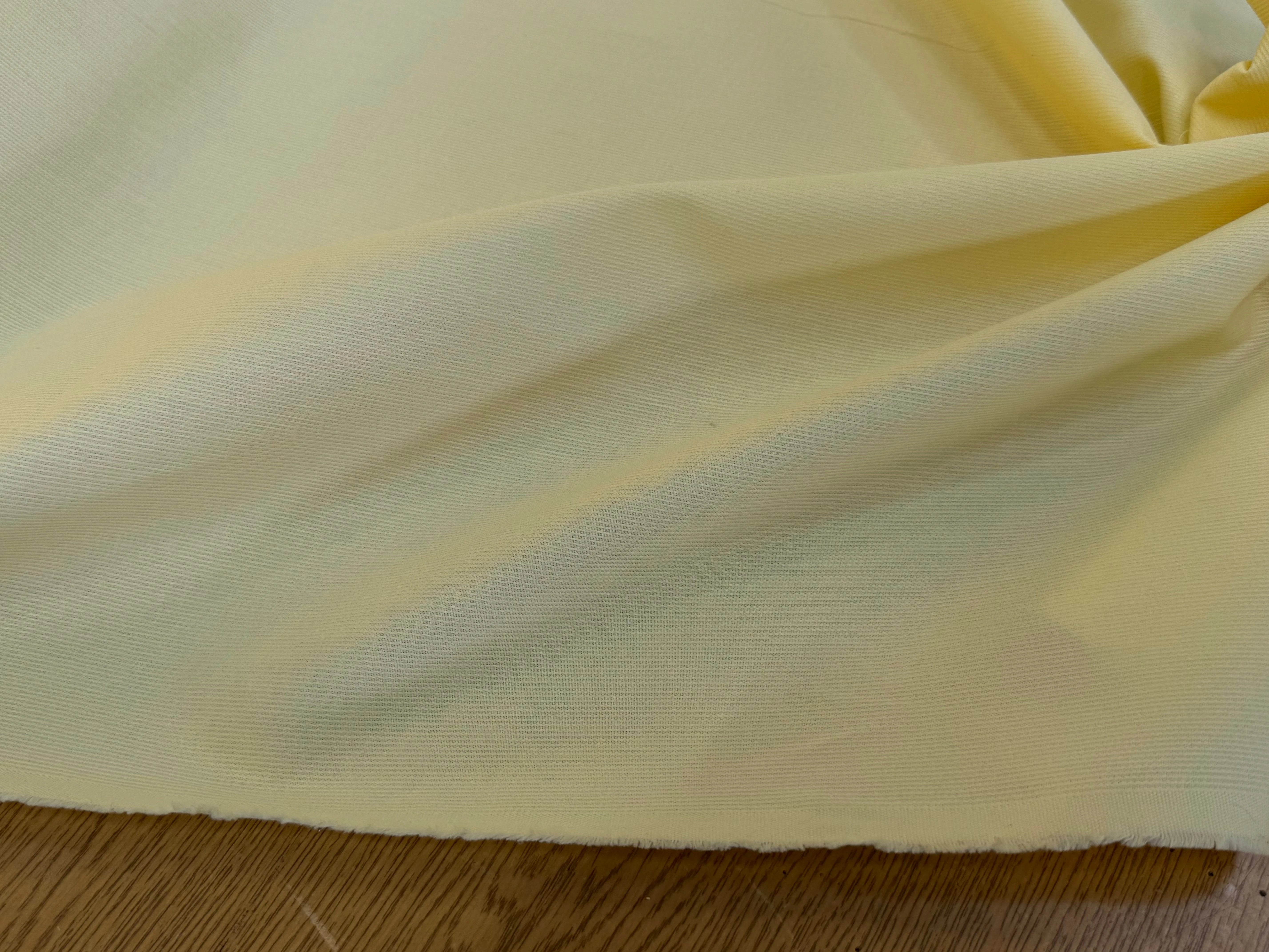 COTON RAYÉ BELLE TENUE JAUNE CLAIR - My Little Coupon